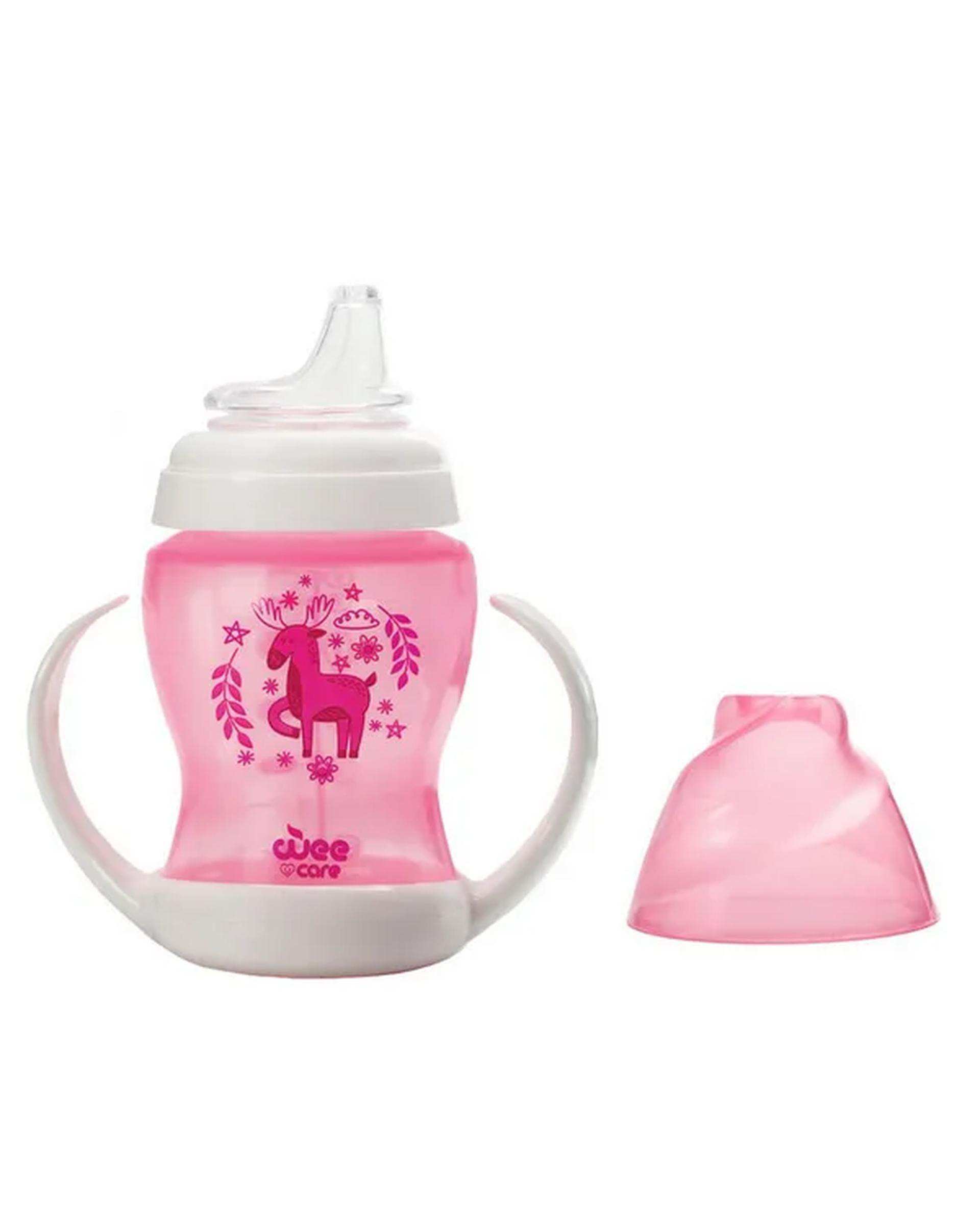 لیوان آبمیوه خوری ضد چکه 180 میلی لیتری وی کر Wee Care کد 706