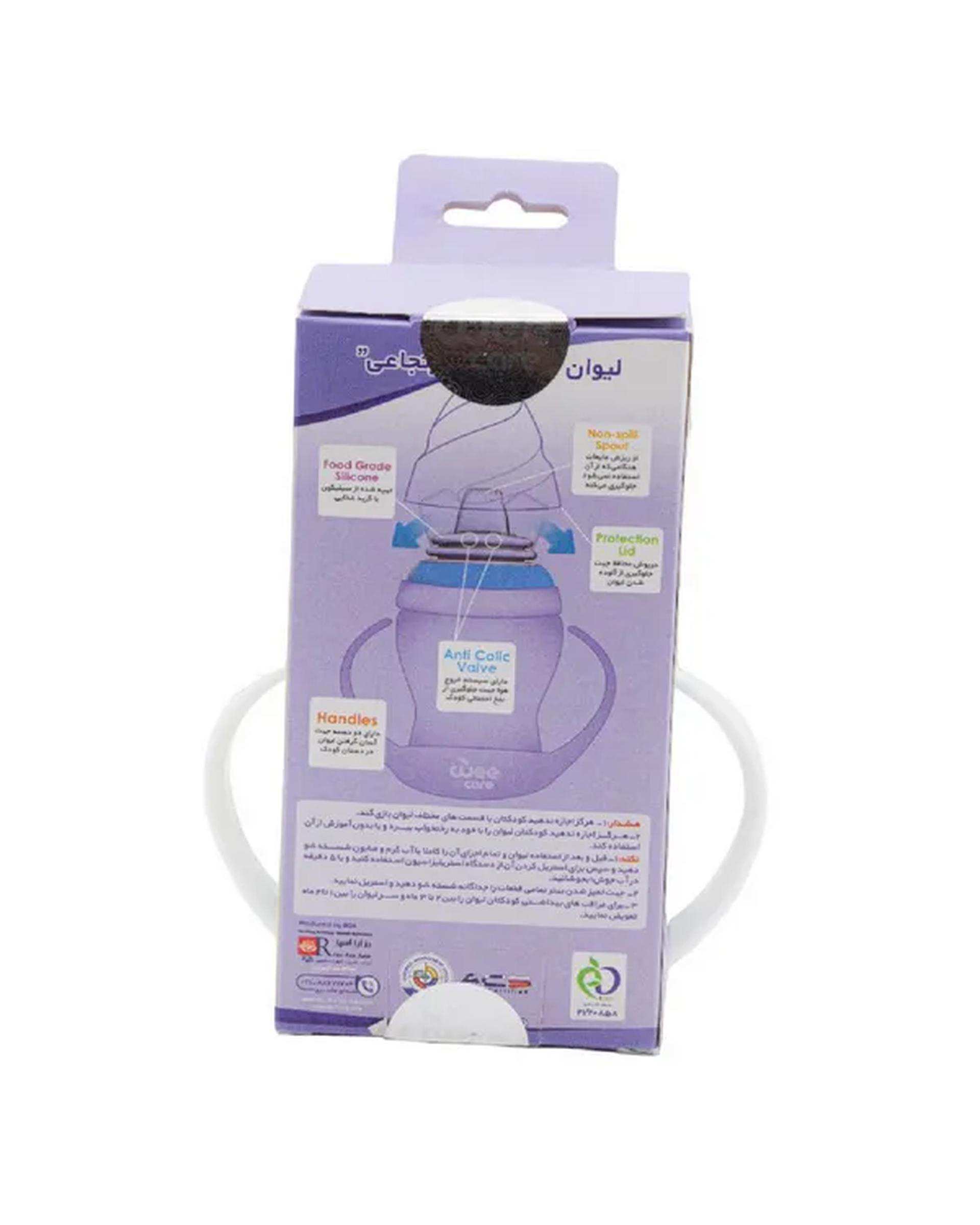 لیوان آبمیوه خوری ضد چکه 180 میلی لیتری وی کر Wee Care کد 706