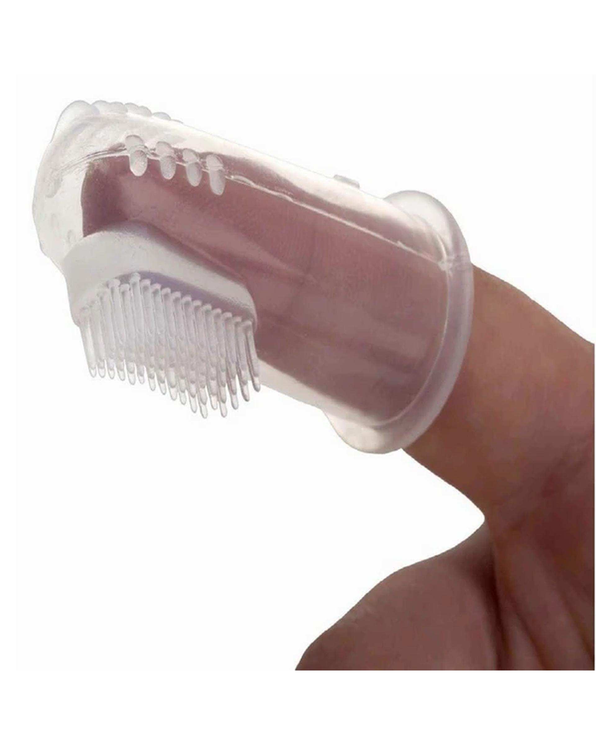 مسواک انگشتی سیلیکونی با قاب محافظ وی کر Wee Care کد S601