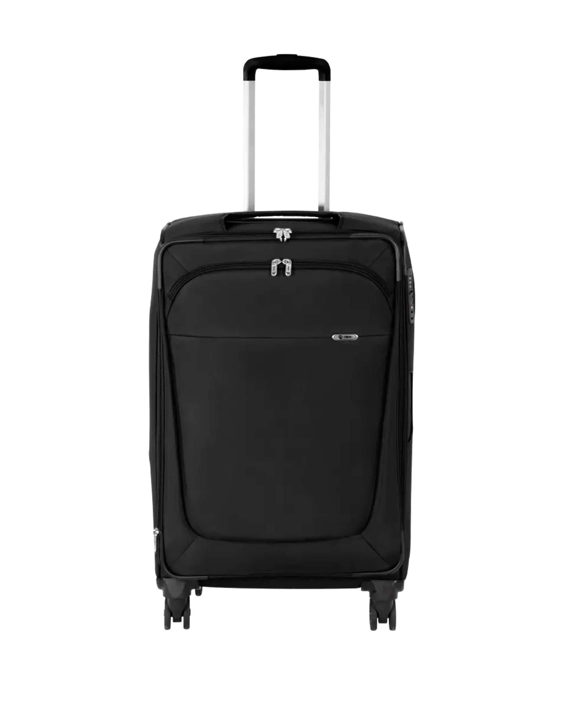 چمدان مشکی نیلپر توریستر Nilper tourister مدل آوان سایز متوسط کد NTLS111002