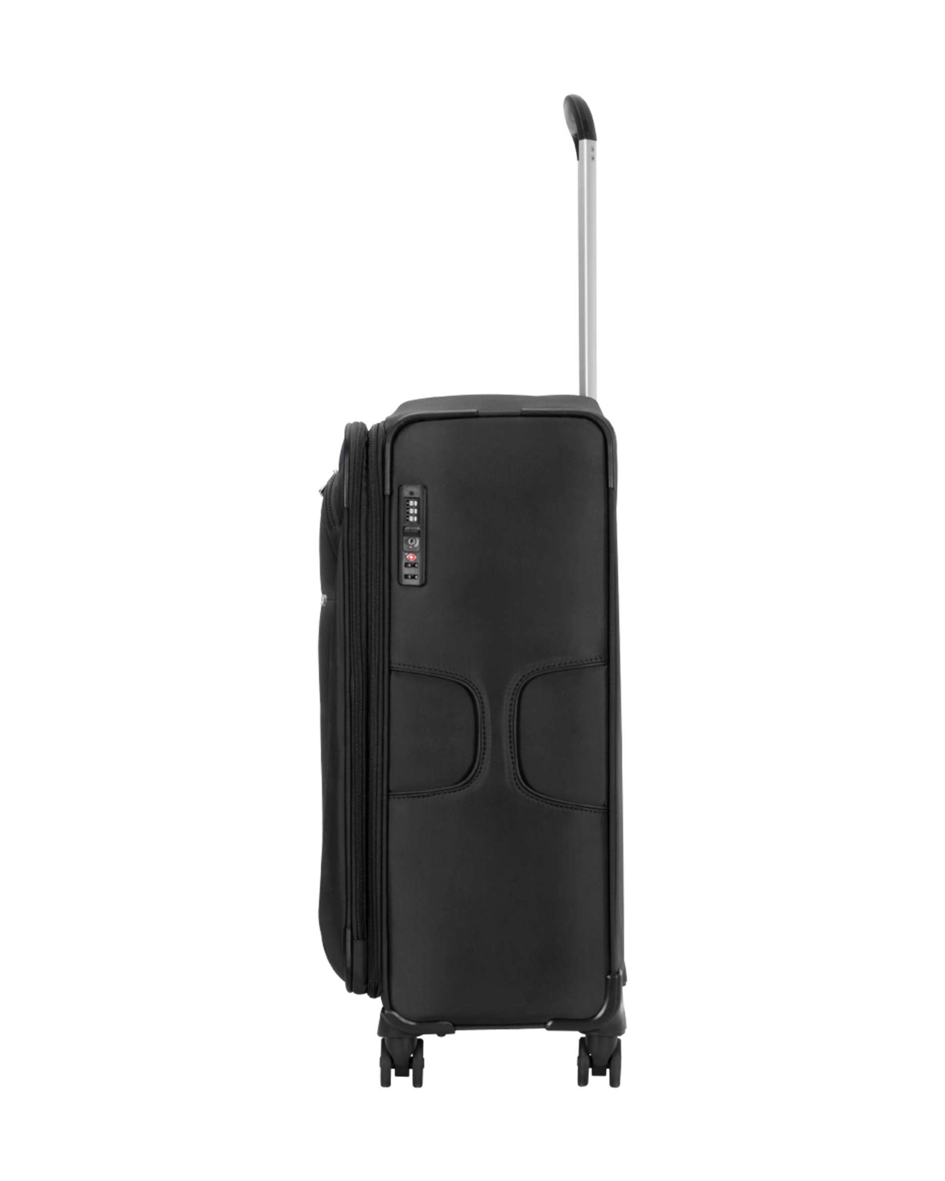 چمدان مشکی نیلپر توریستر Nilper tourister مدل آوان سایز متوسط کد NTLS111002