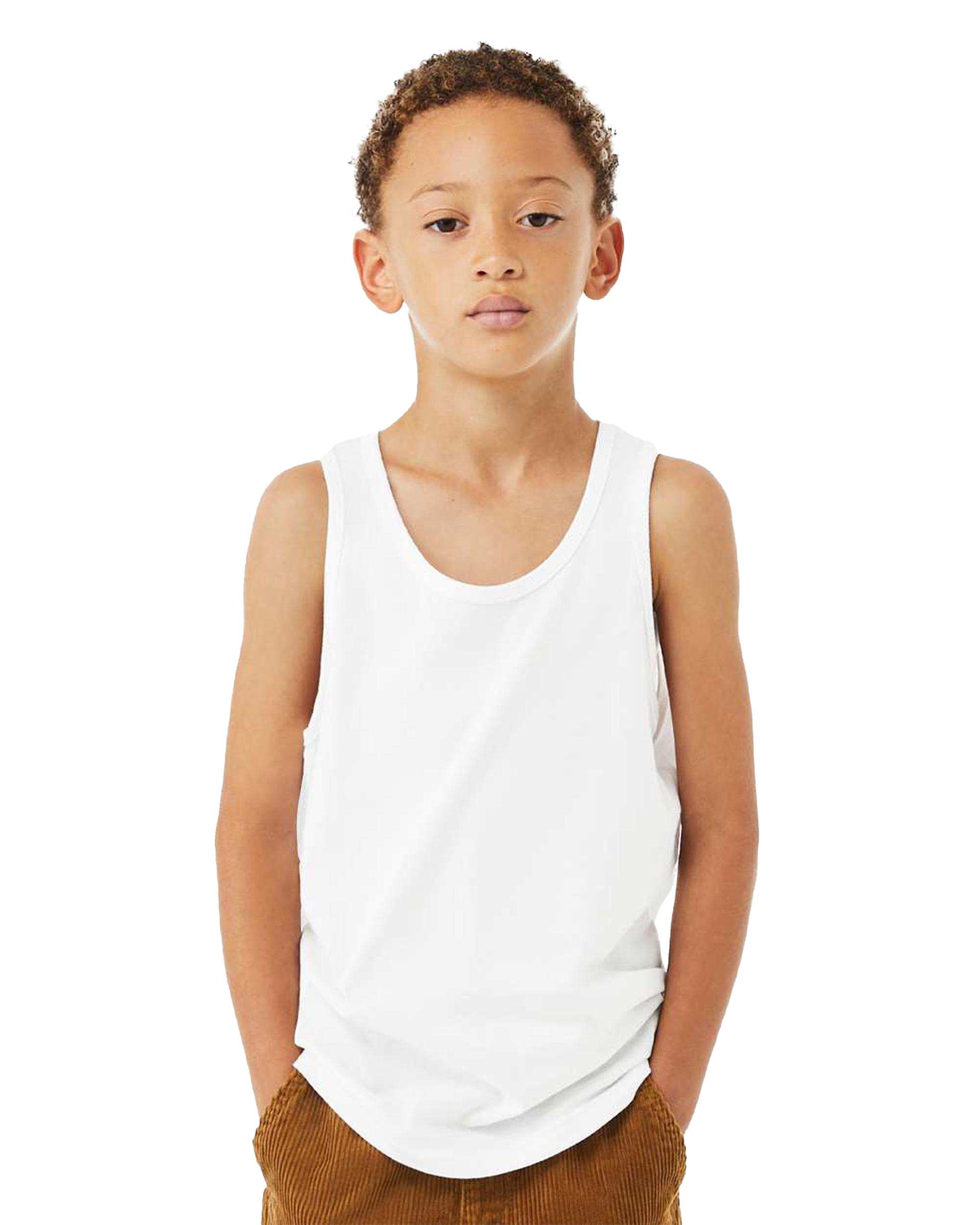 زیرپوش بچگانه رکابی سفید گیزولان Gizolan