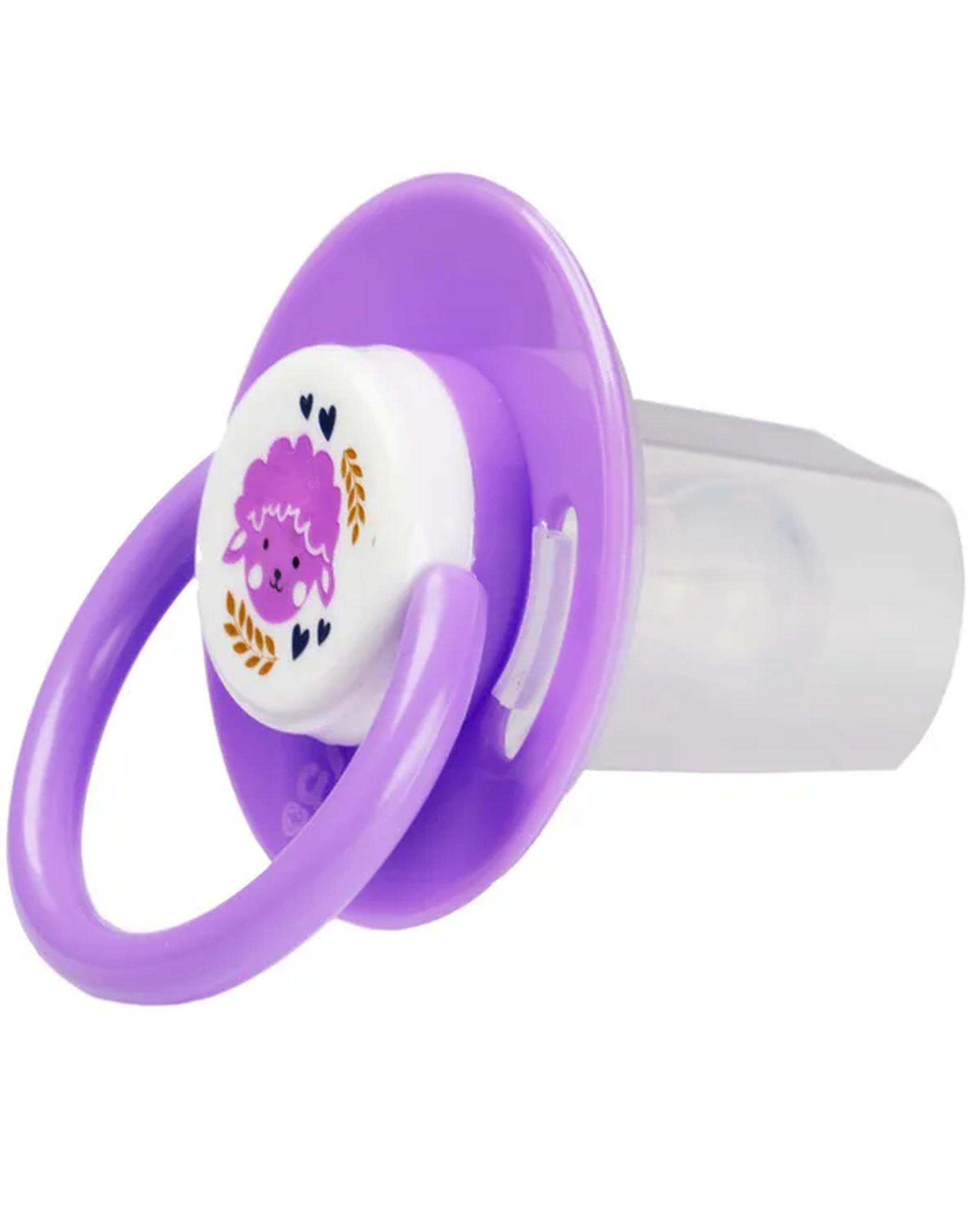 پستانک سیلیکونی سر گرد وی کر Wee Care مدل P136 سایز 2