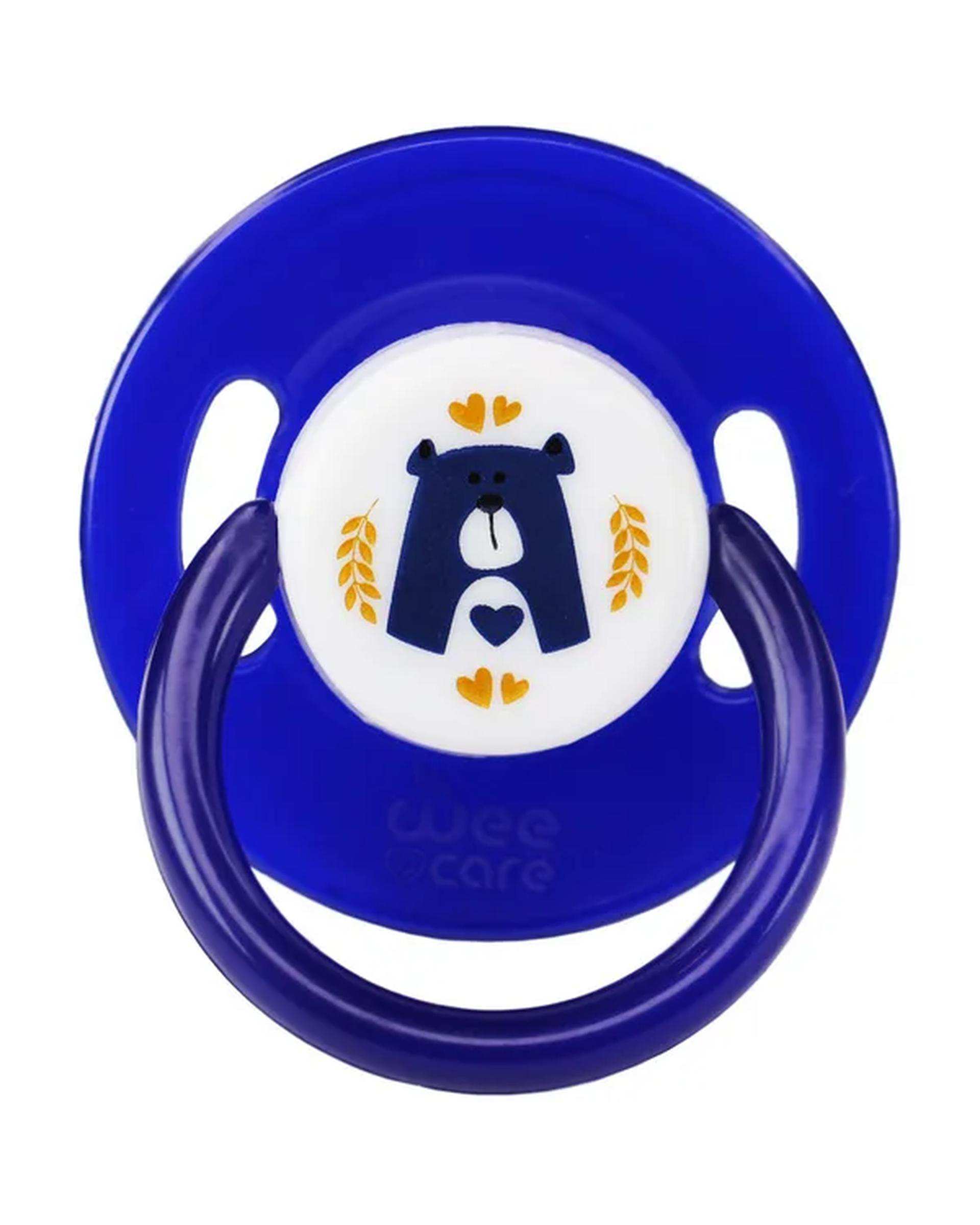 پستانک سیلیکونی سر گرد وی کر Wee Care مدل P136 سایز 2