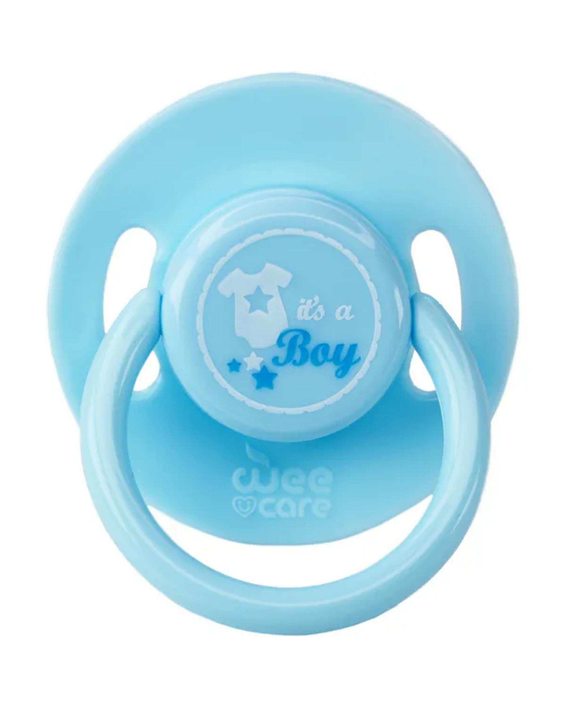 پستانک سیلیکونی سر گرد وی کر Wee Care مدل P136 سایز 2