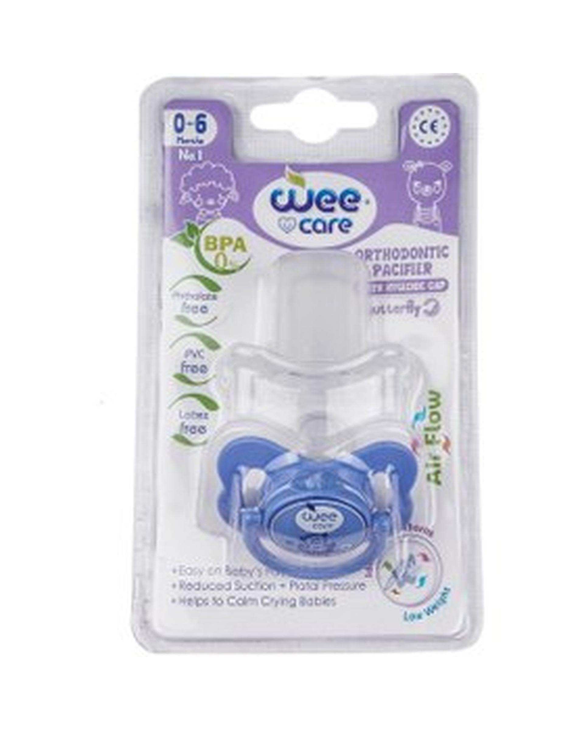 پستانک ارتودنسی وی کر Wee Care مدل P125 سایز 2
