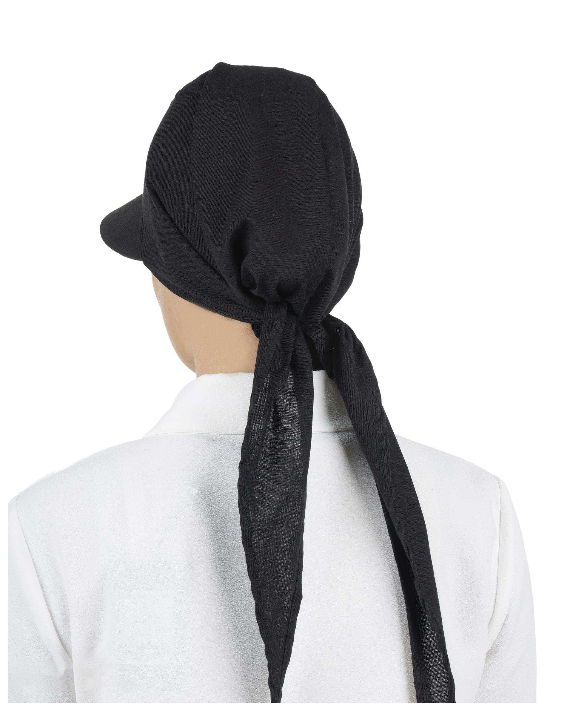 کلاه زنانه مشکی تارتن Tartan کد 116992710