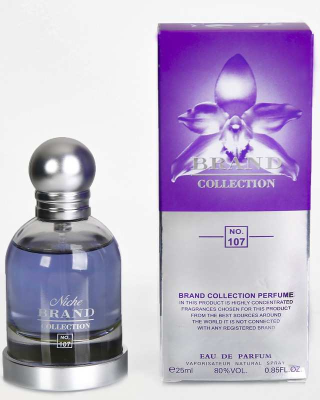 عطر جیبی زنانه کد 107 برند کالکشن Halloween EDP 25ml Brand Collection