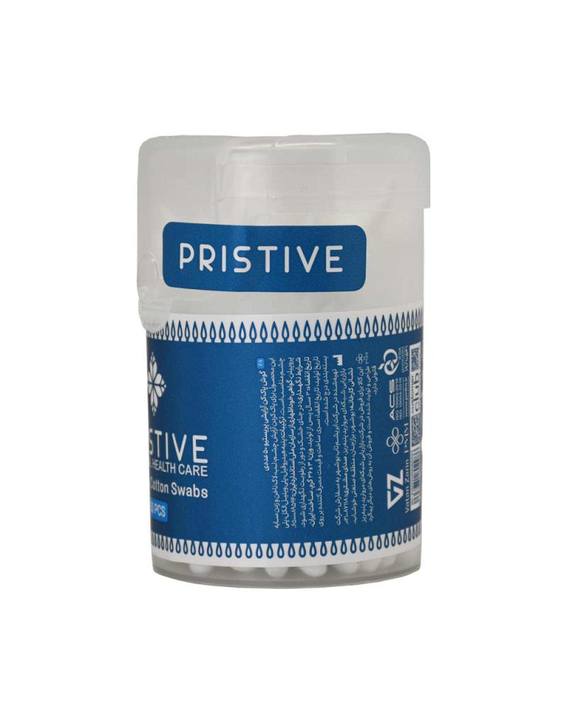 گوش پاک کن پریستیو Pristive بسته 50 عددی