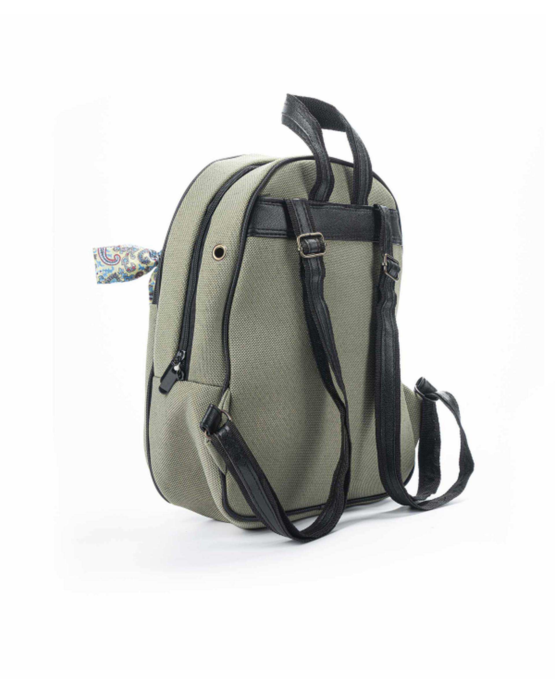 کوله پشتی سبز وندی Vandy مدل صنم کد 1188