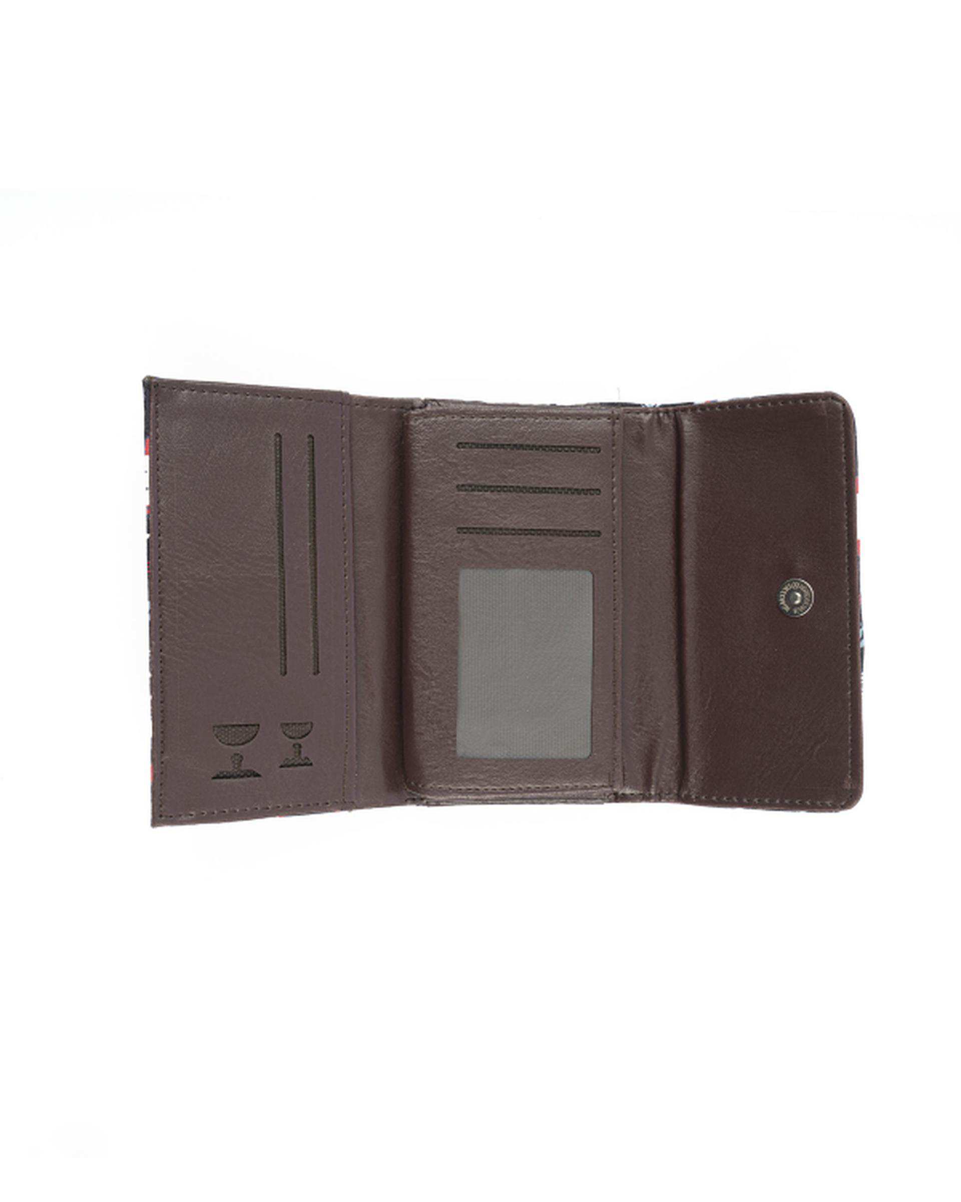 کیف پول وندی Vandy مدل شاپرک طرح جغد مشکی کد 1025