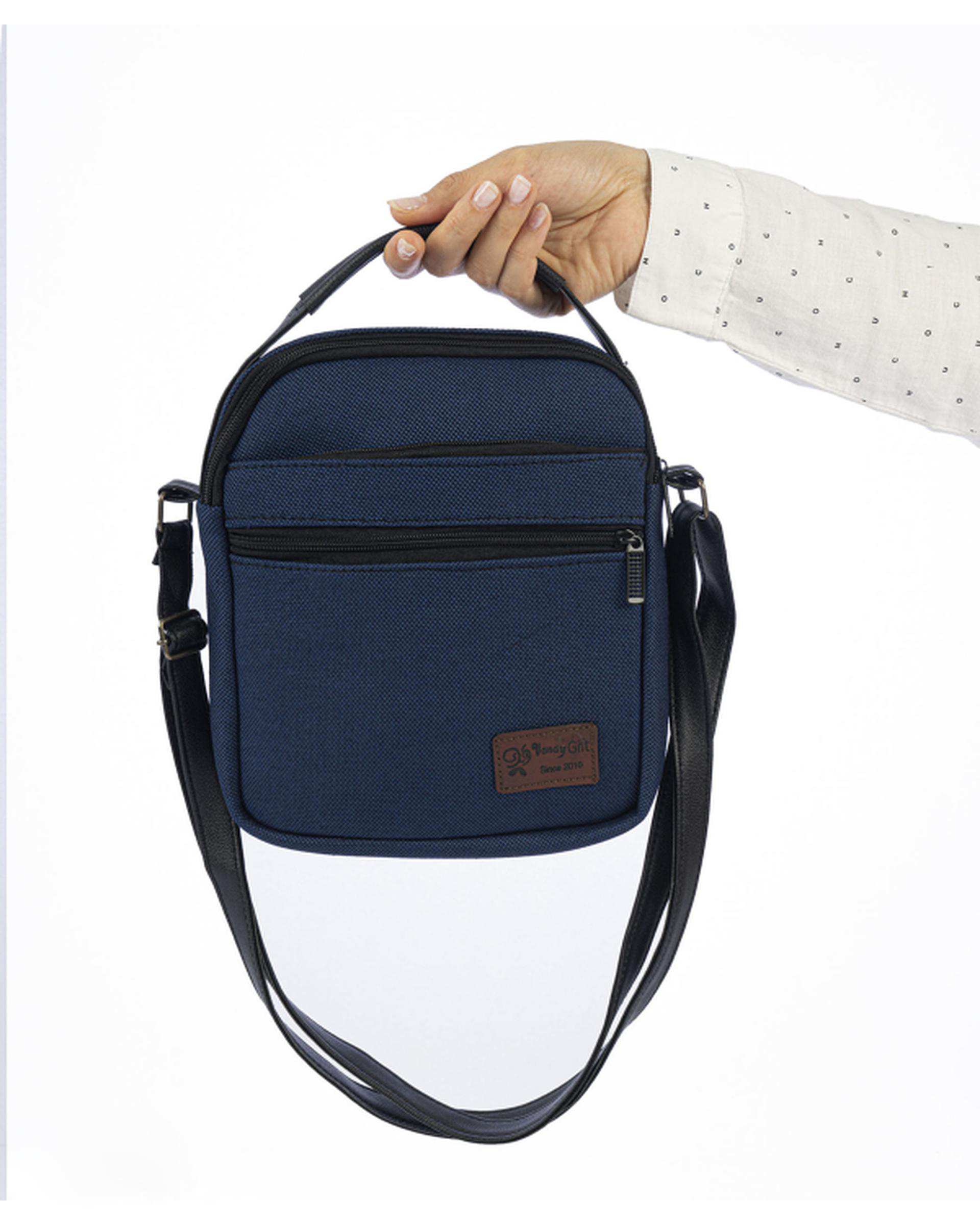 کیف دوشی سرمه ای وندی Vandy مدل تیام کد 1145