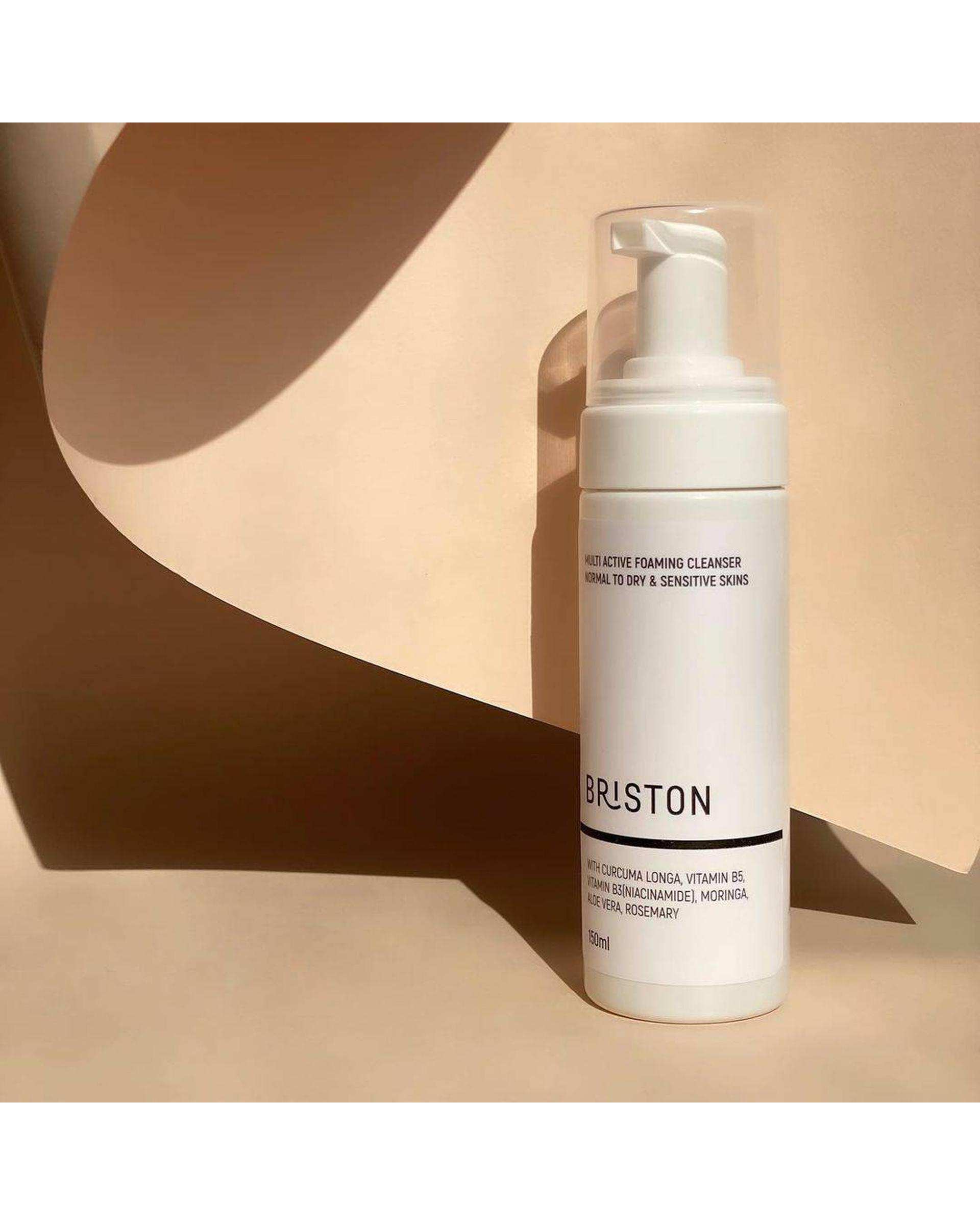 فوم شستشوی صورت بریستون Briston مخصوص پوست نرمال تا خشک 150ml