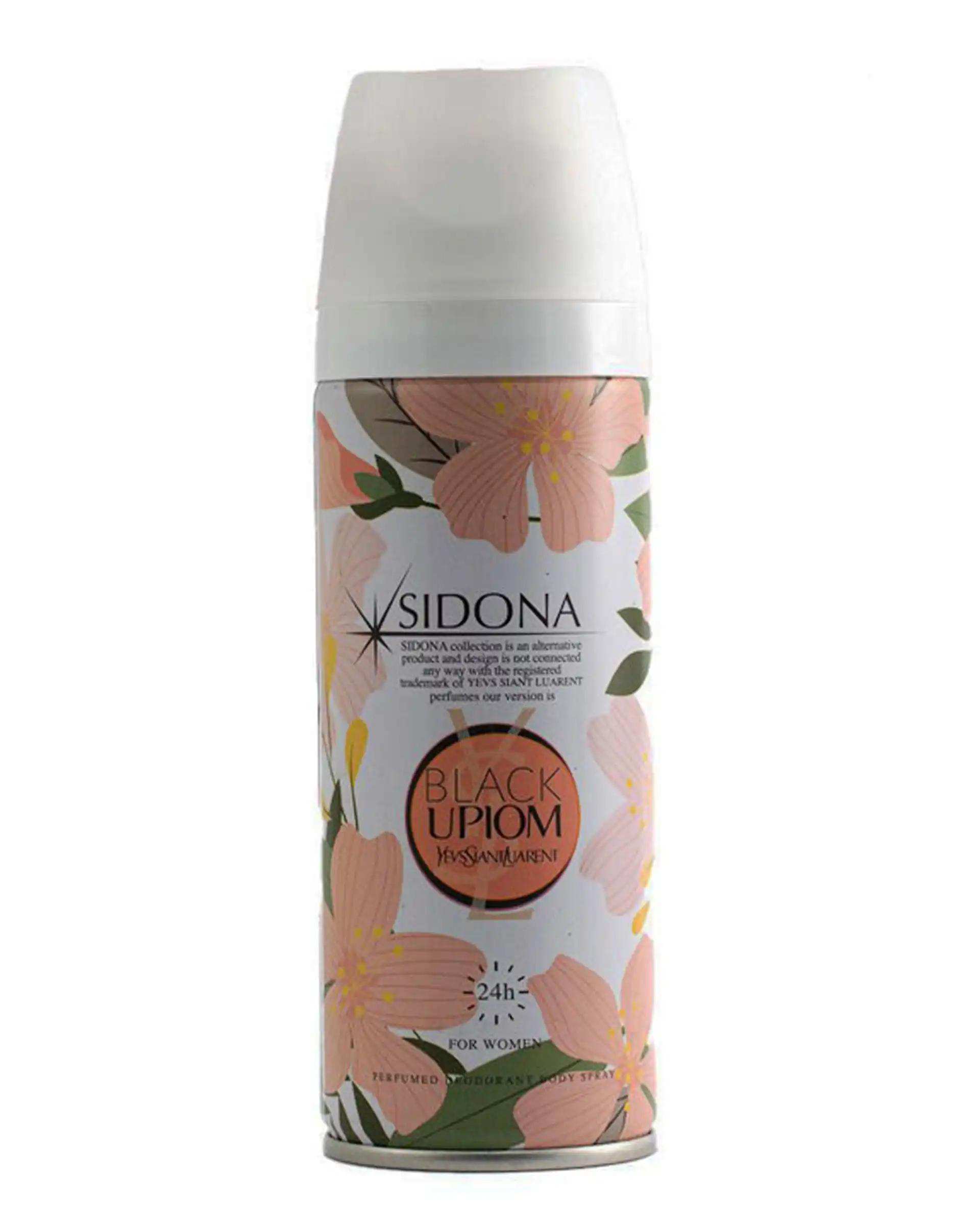 اسپری بدن زنانه سیدونا Sidona مدل Black Opium حجم 200ml