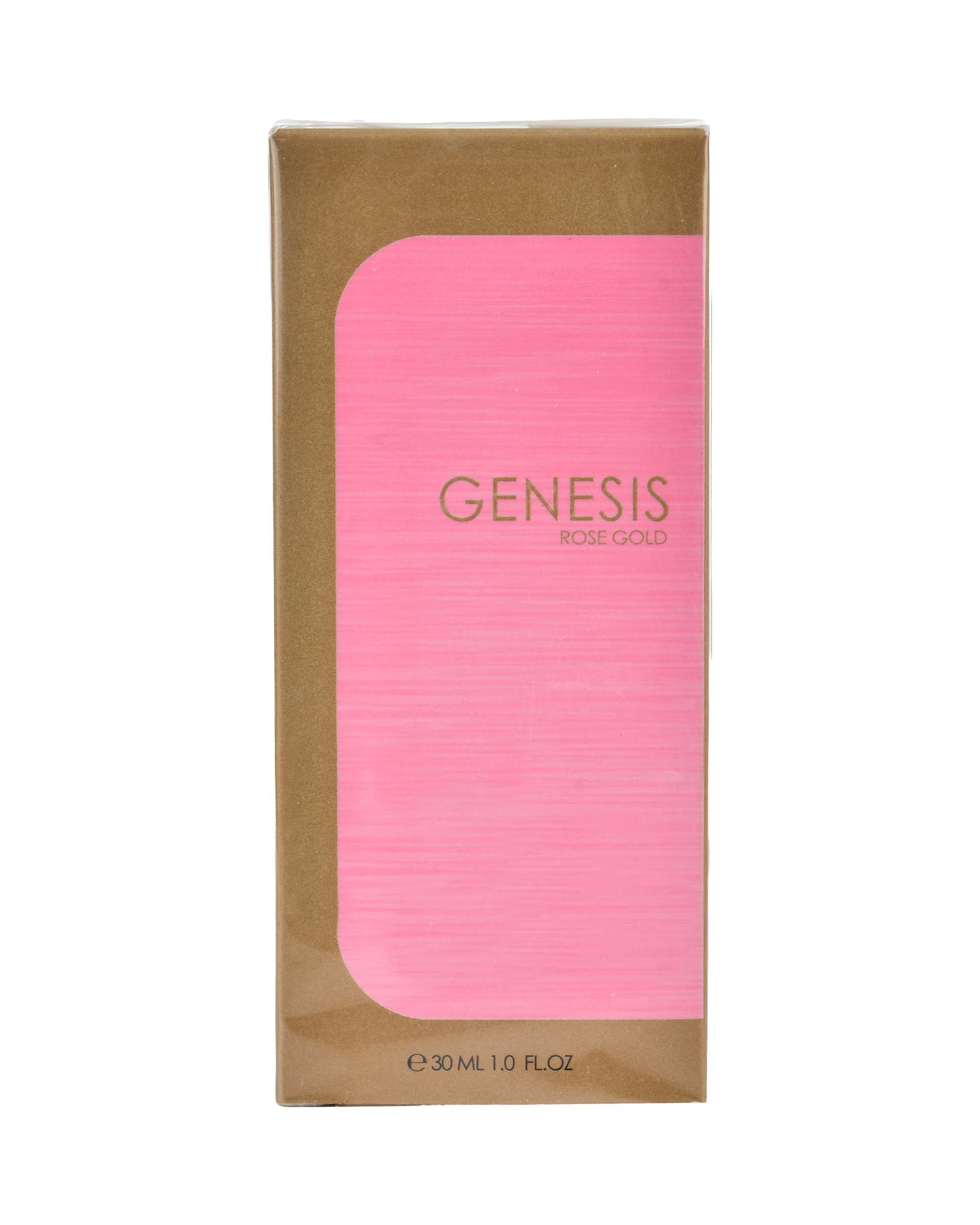 عطر جیبی زنانه عماد آرا Emadara مدل جنسیس رزگلد Genesis Rose Gold حجم 30ml