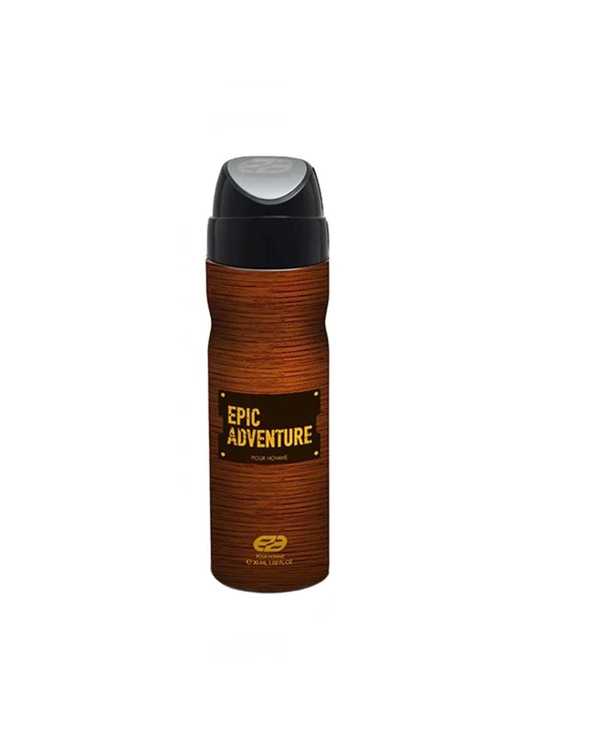 عطر جیبی مردانه عماد آرا Emadara مدل اپیک ادونچر Epic Adventure حجم 30ml