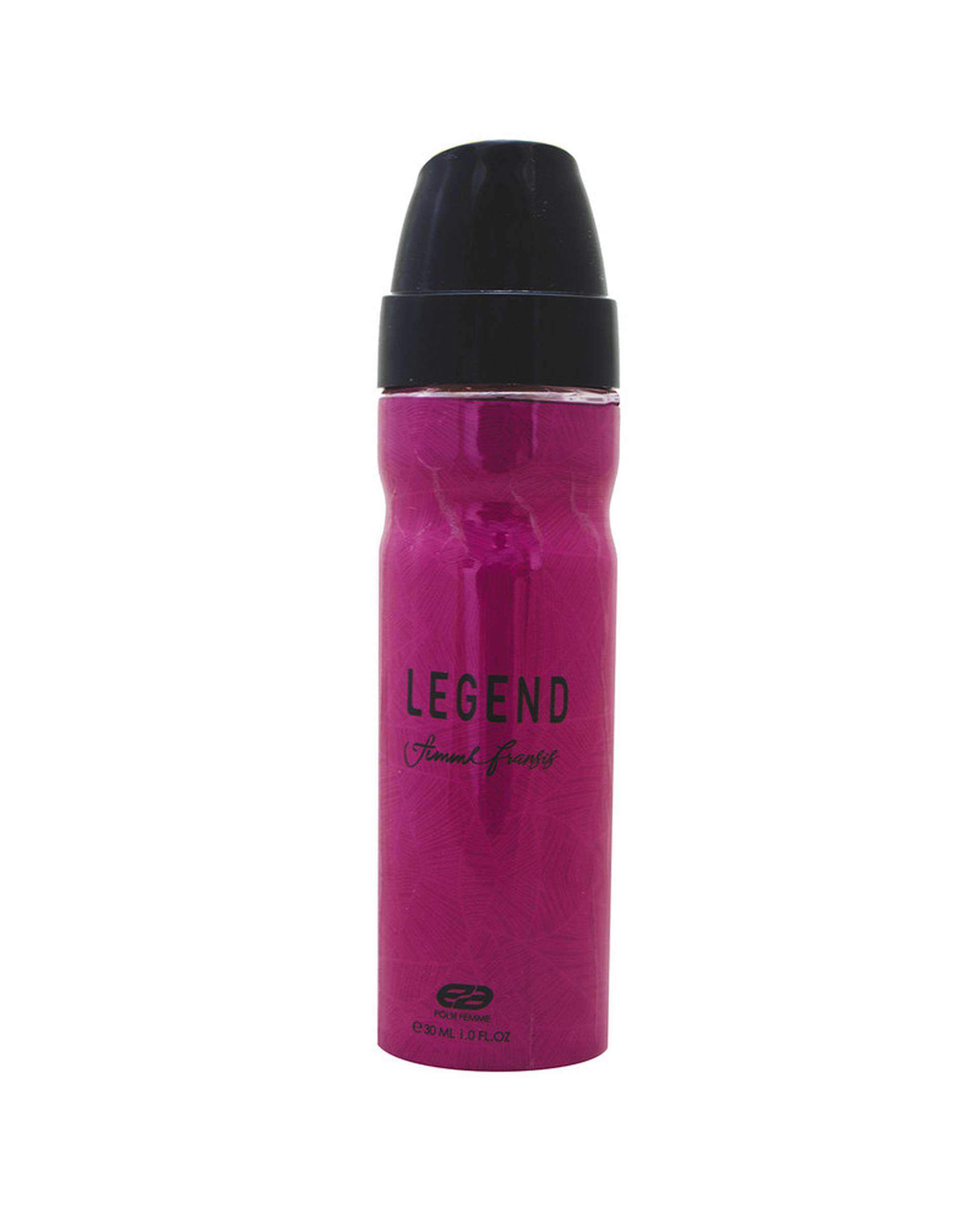 عطر جیبی زنانه عماد آرا Emadara مدل لجند فم فرانسیس Legend حجم 30ml