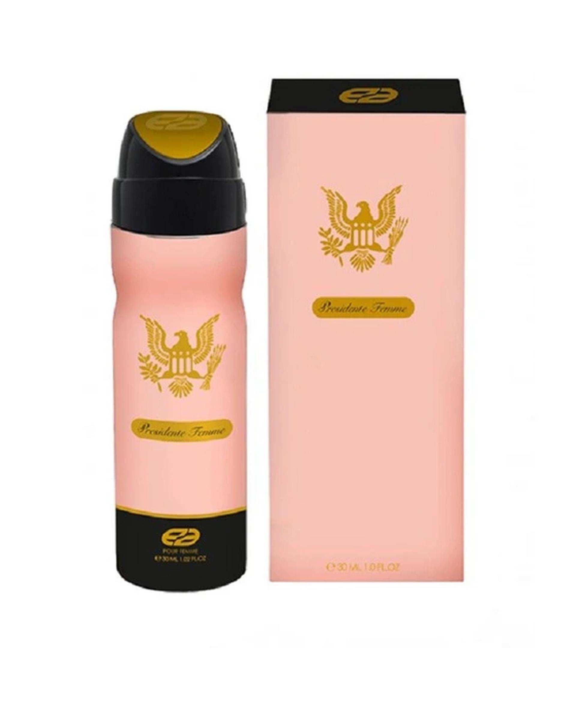 عطر جیبی زنانه عماد آرا Emadara مدل پرزیدنت فم PRESIDENTE  FEMME حجم 30ml