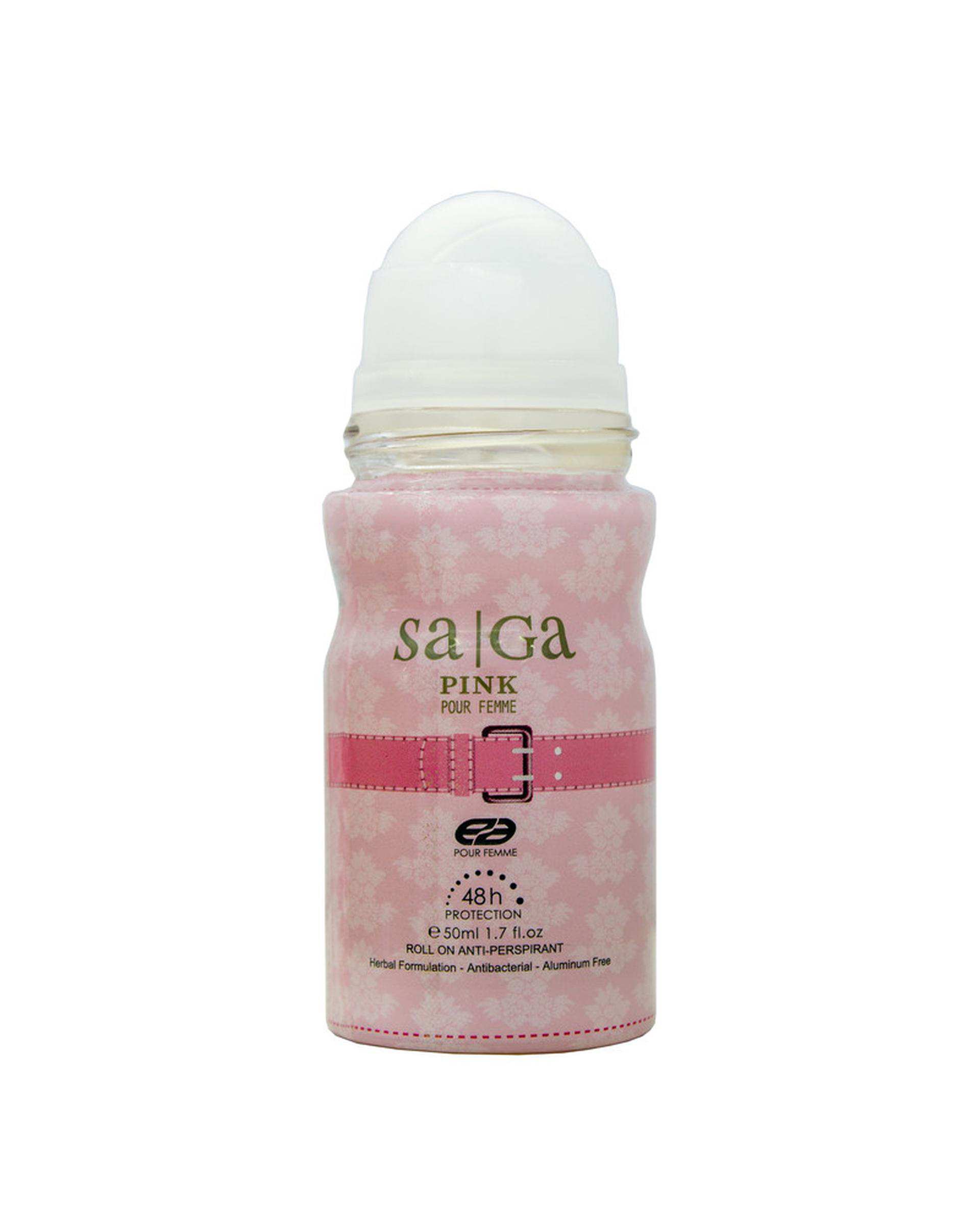 مام رول زنانه عماد آرا Emadara مدل ساگا پینک Saga PINK حجم 50ml