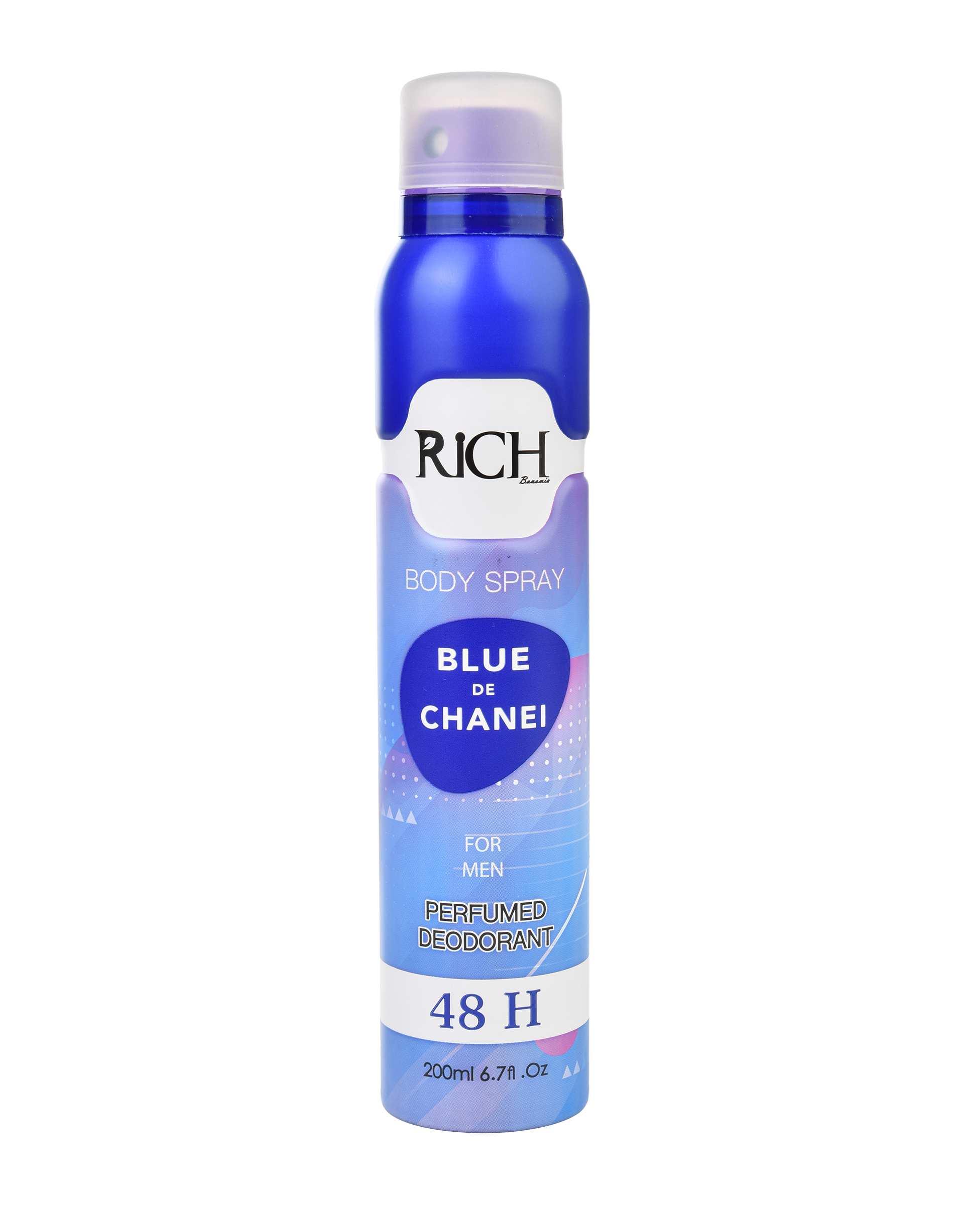 اسپری بدن مردانه Rich Bonomia با رایحه BLUE DE CHANEL حجم 200ml