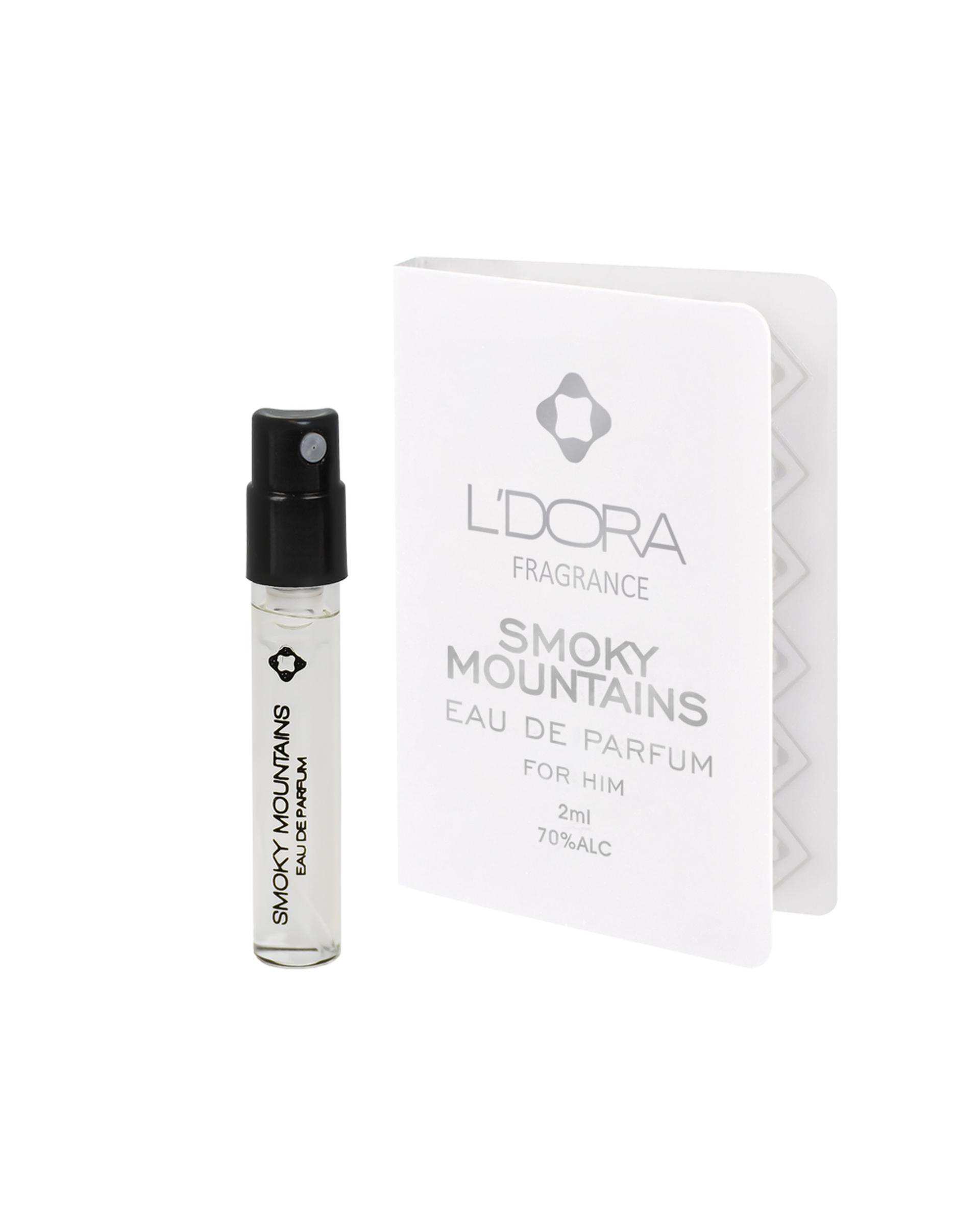 تستر عطر مردانه لدورا فرگرنس Ldora Fragrance مدل SMOKY MOUNTAINS حجم 2ml