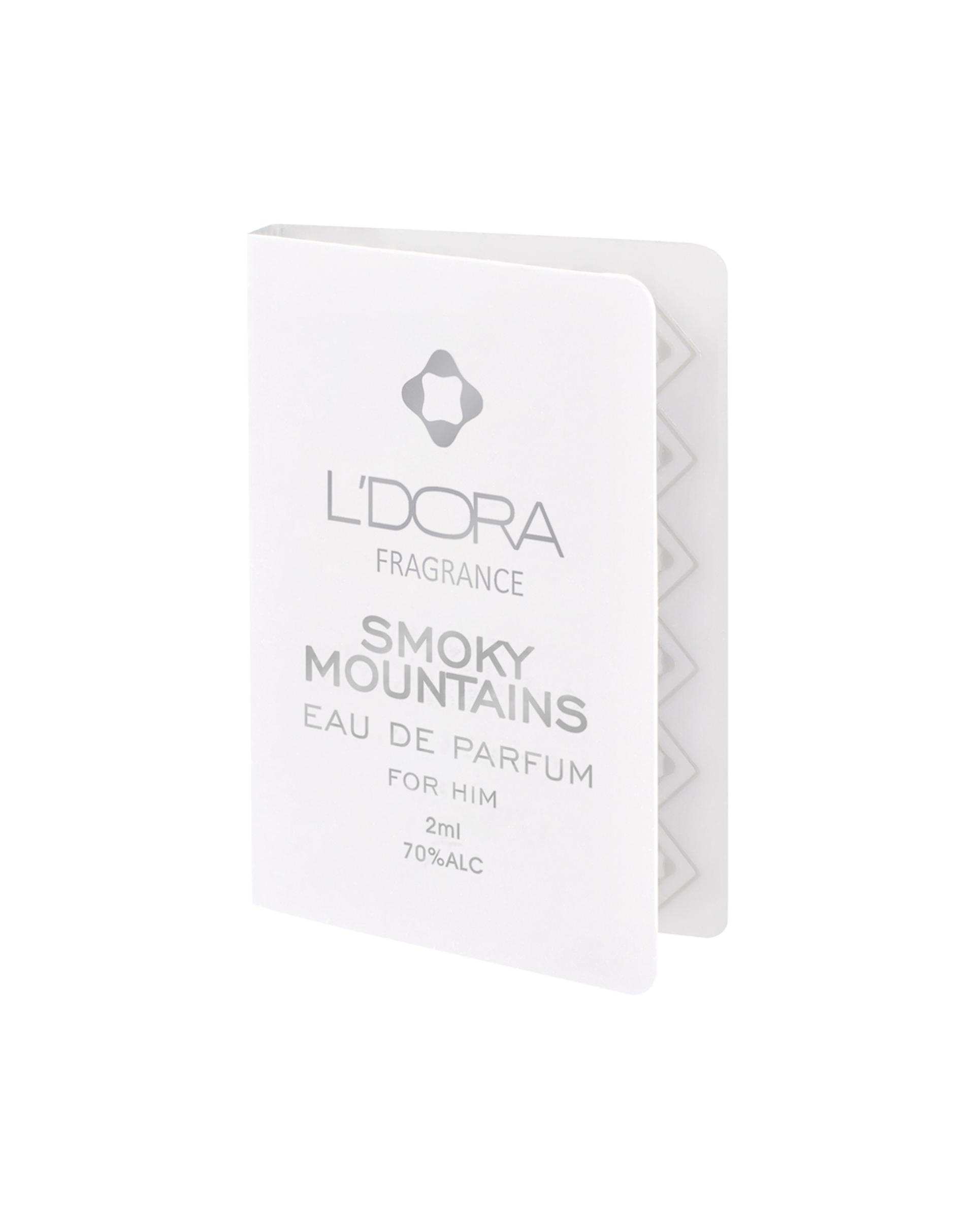 تستر عطر مردانه لدورا فرگرنس Ldora Fragrance مدل SMOKY MOUNTAINS حجم 2ml