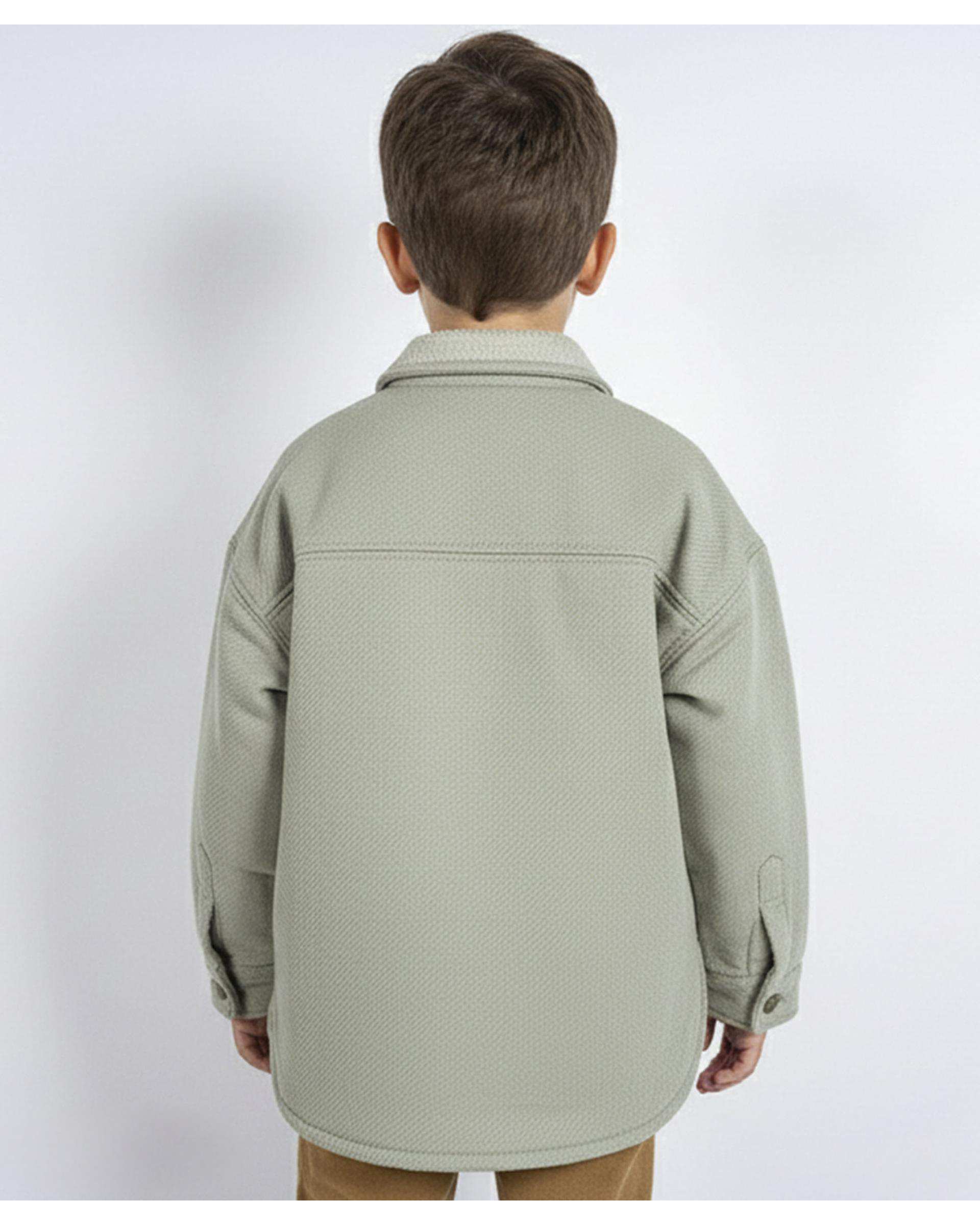 کت کتان پسرانه سبز ملورینا Melorina کد 7223