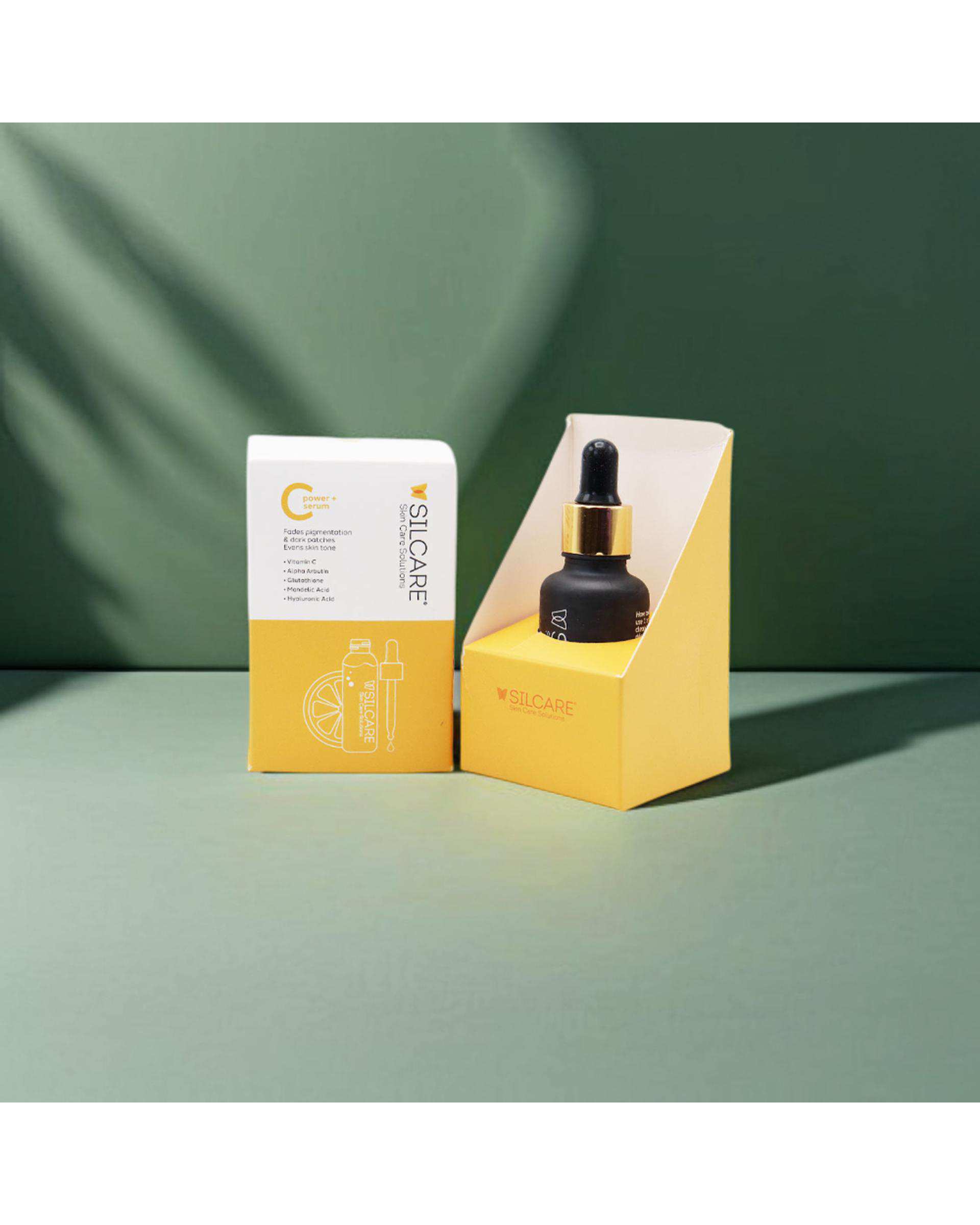 سرم صورت سیلکر Silcare مدل Power C حاوی ویتامین سی حجم 30ml