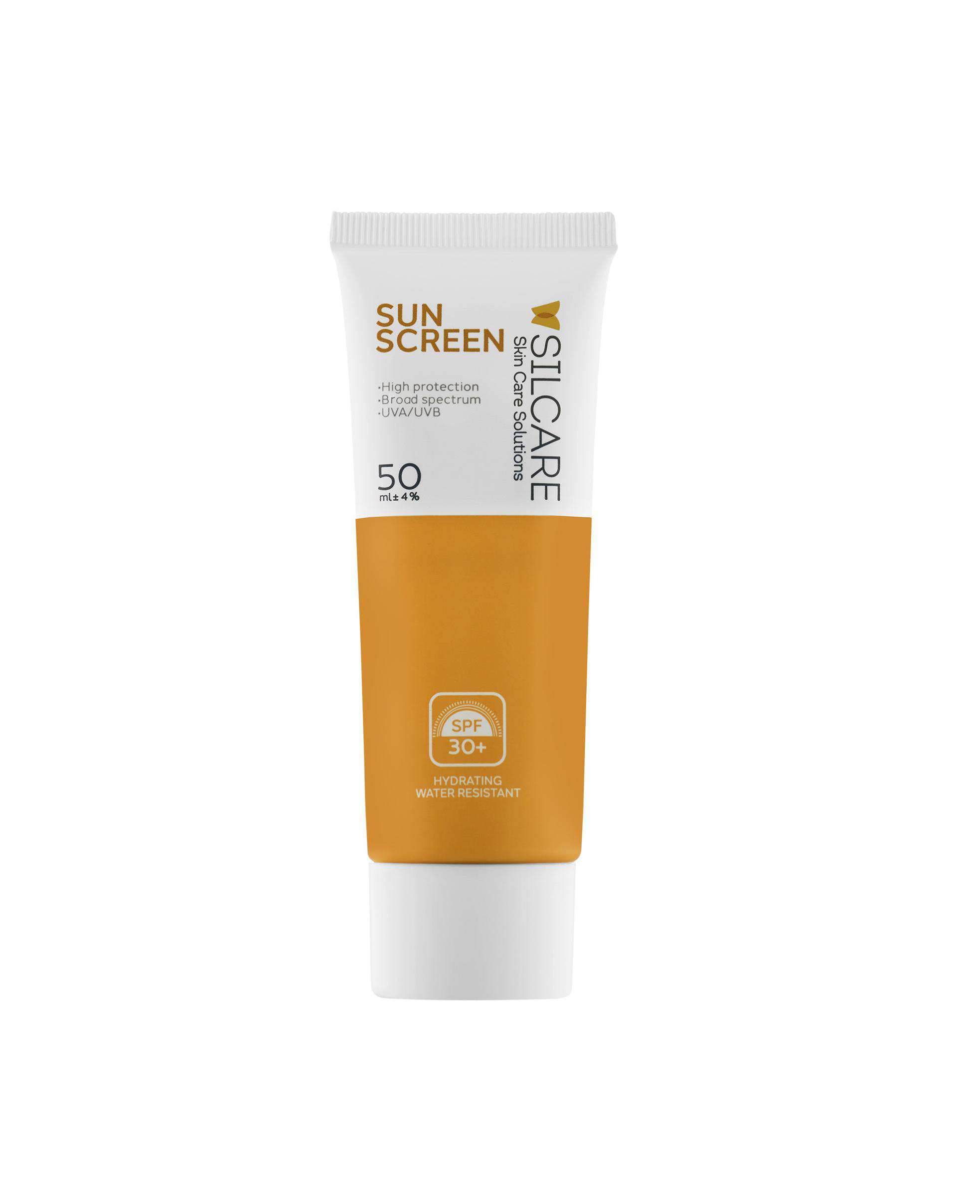 کرم ضد آفتاب بی رنگ SPF30 سیلکر Silcare حجم 50ml