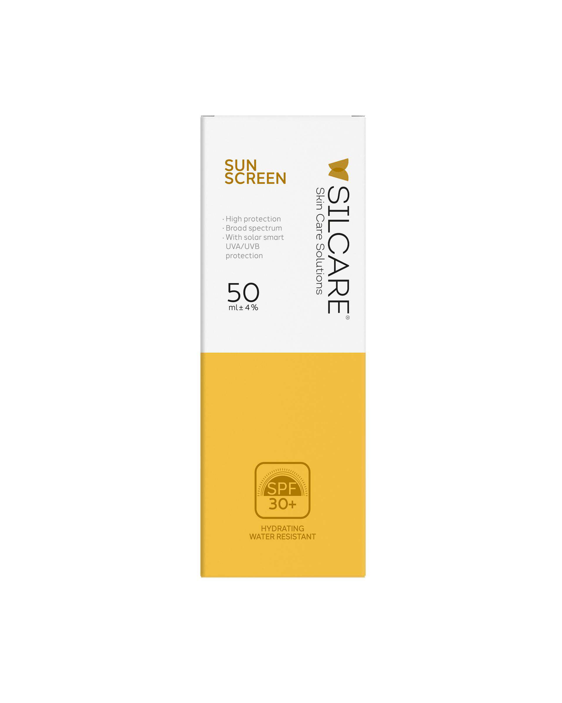 کرم ضد آفتاب بی رنگ SPF30 سیلکر Silcare حجم 50ml