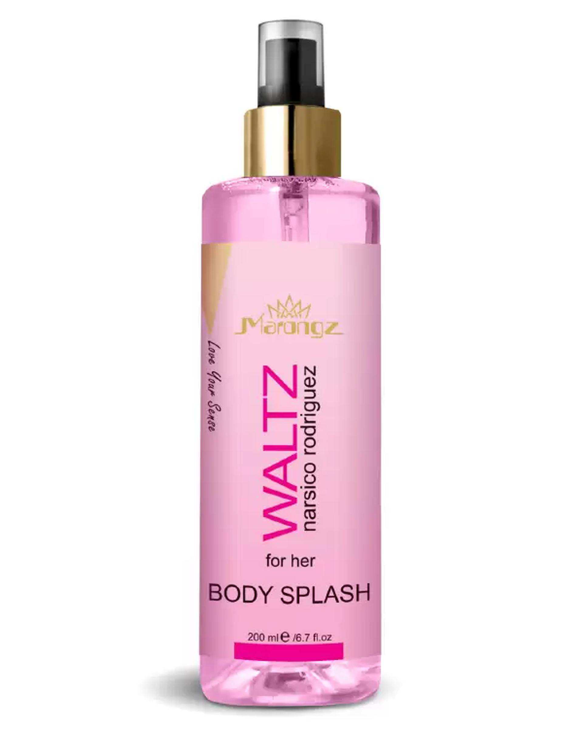 بادی اسپلش زنانه نارسیسو رودریگز WALTZ مارونز Marongz حجم 200ml