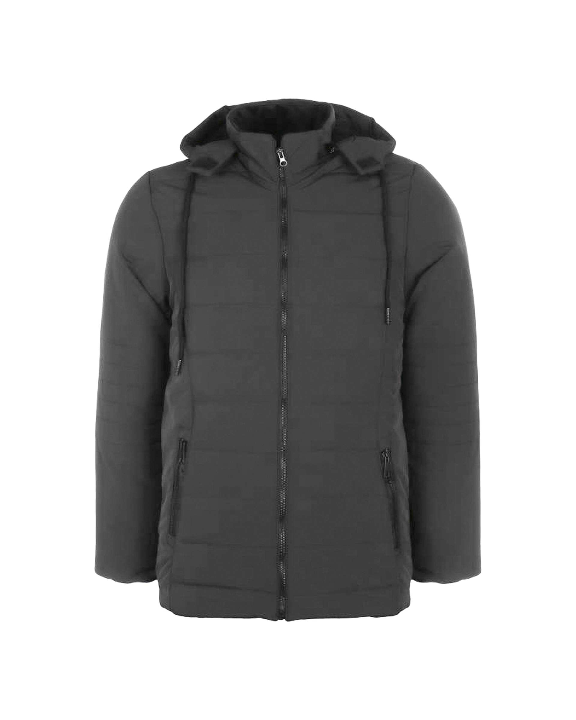 کاپشن مردانه طوسی والیانت استایل Valiant Style مدل پارکا کد K100304