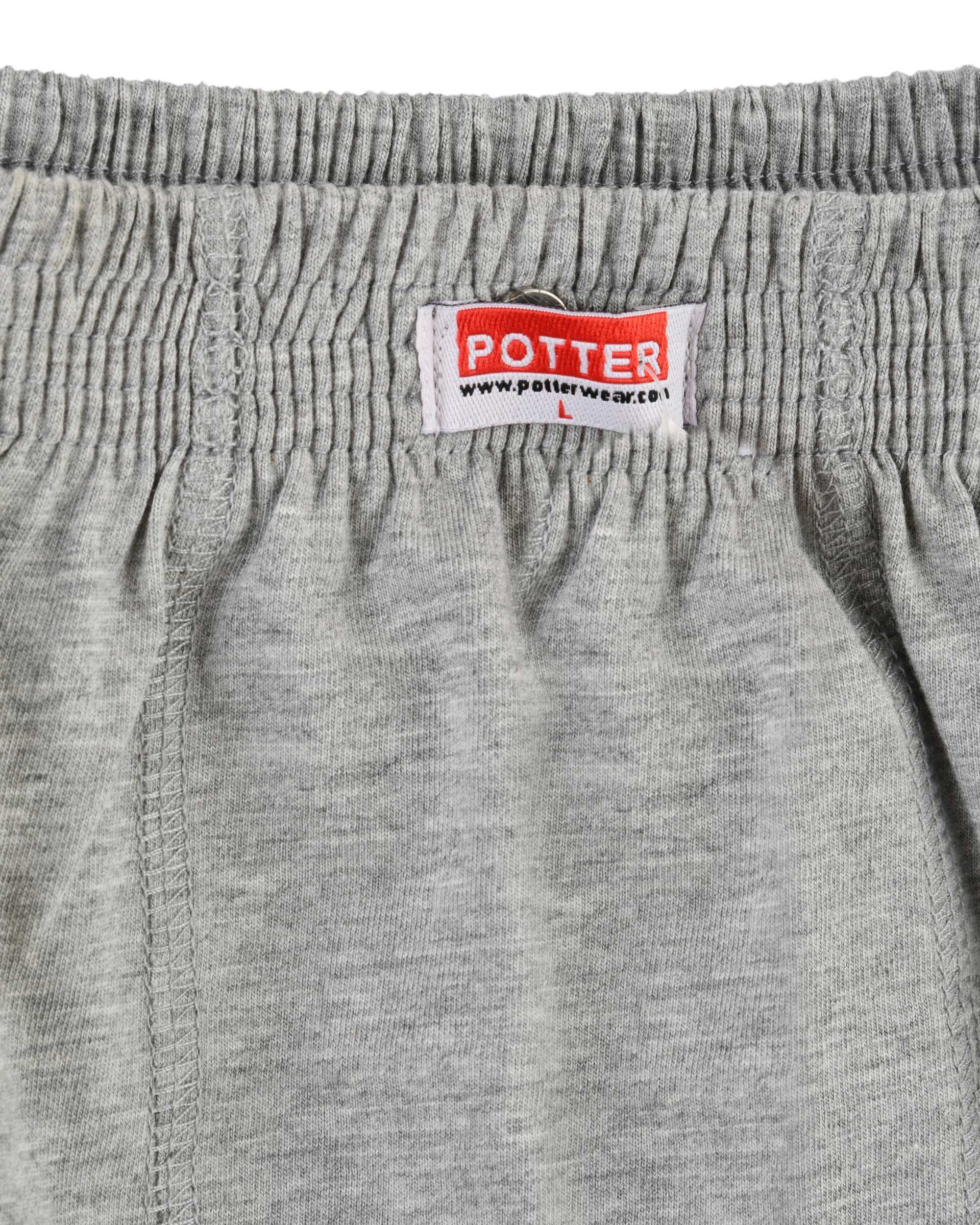 شورت مردانه پادار طوسی پاتر Potter کد 815