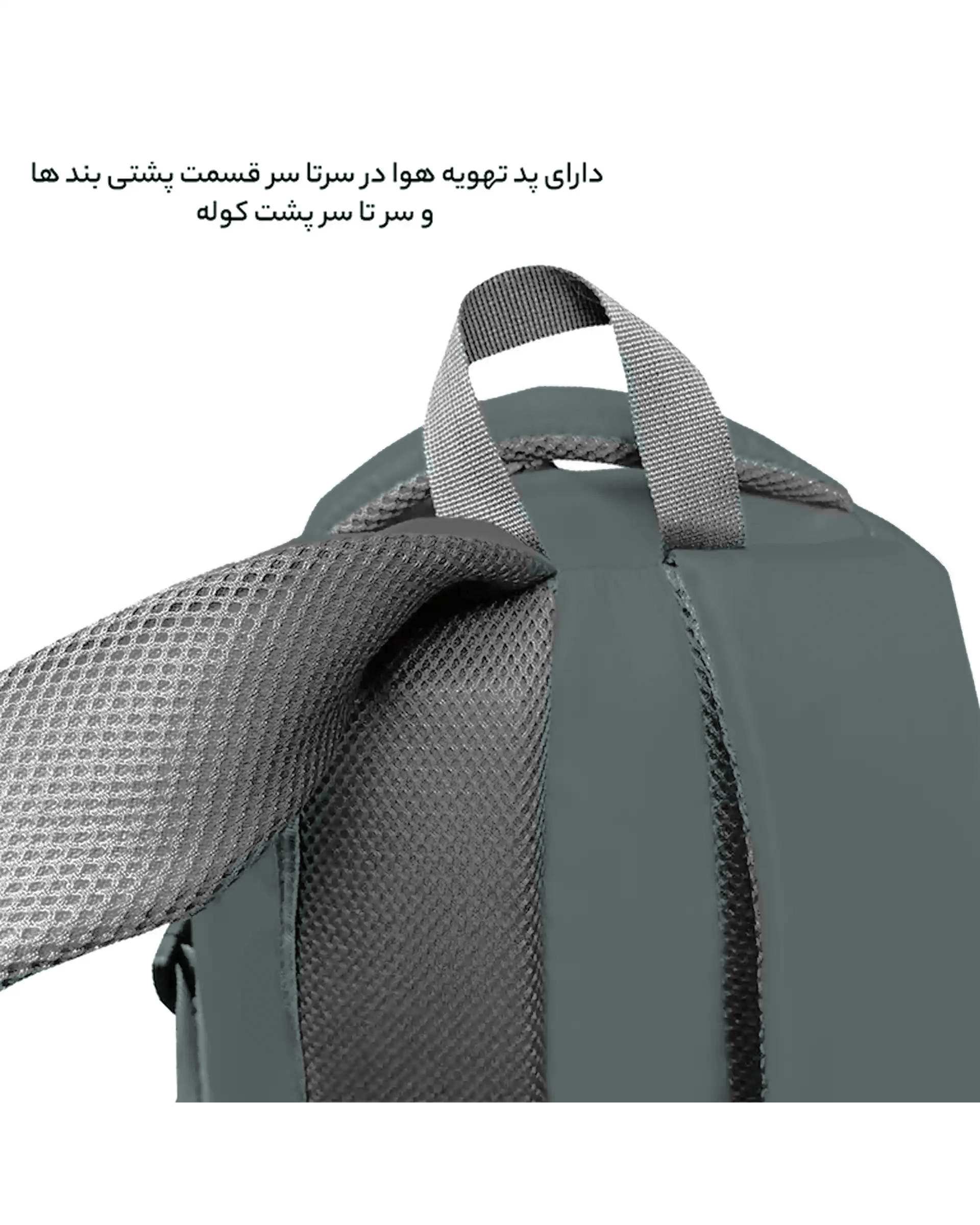 کوله پشتی سبز تیره فوروارد Forward مدل FCLT6007	