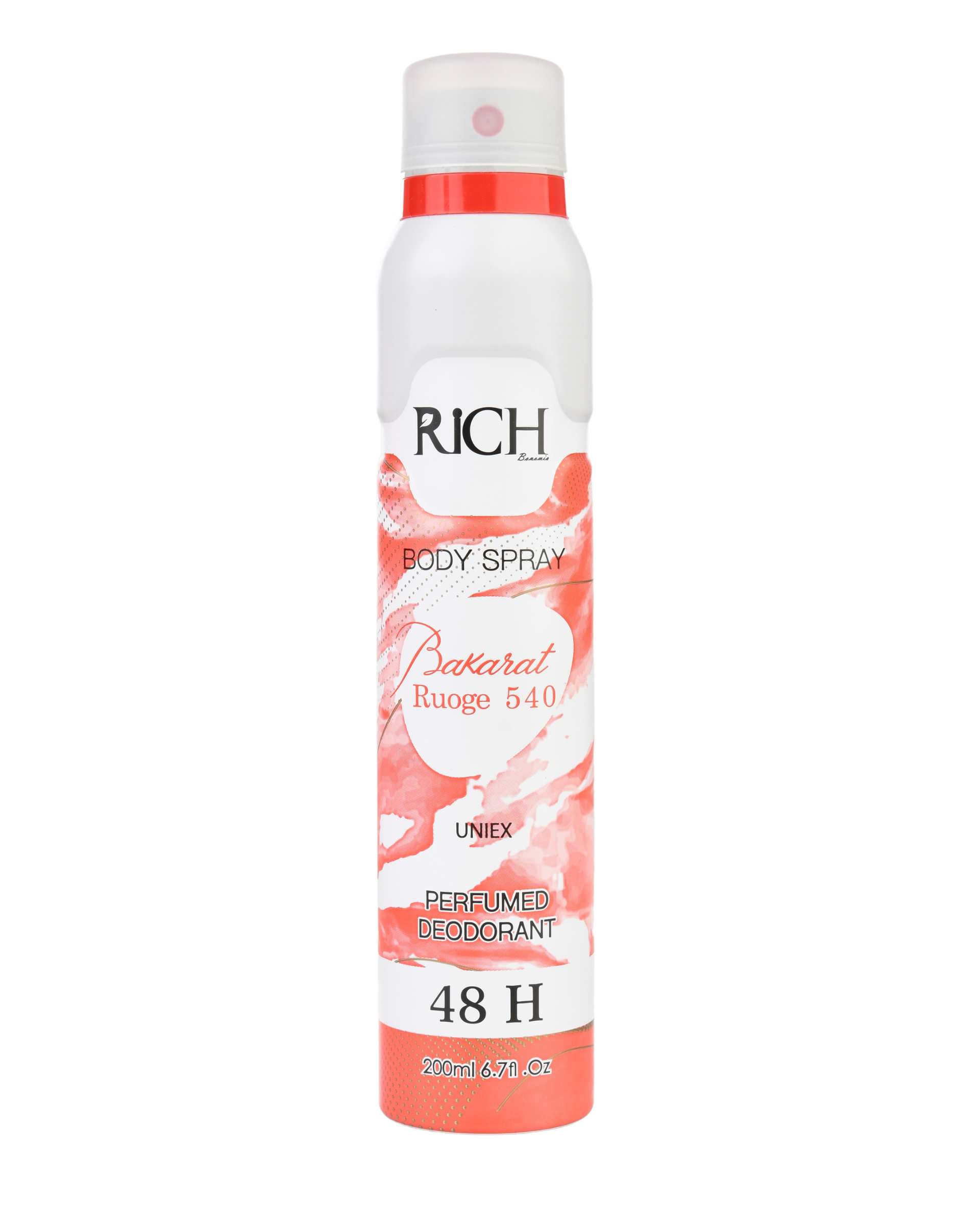 اسپری بدن Rich Bonomia با رایحه BAKARAT RUOGE حجم 200ml