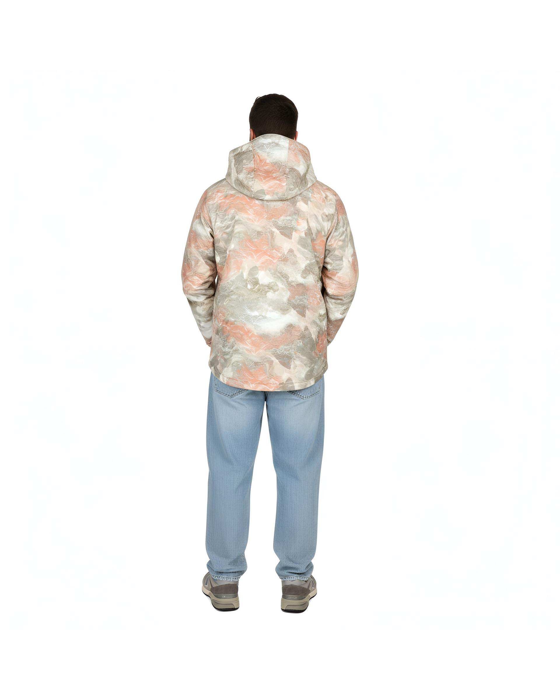 کاپشن مردانه بژ هومنیتی Whomanity مدل K6EK7