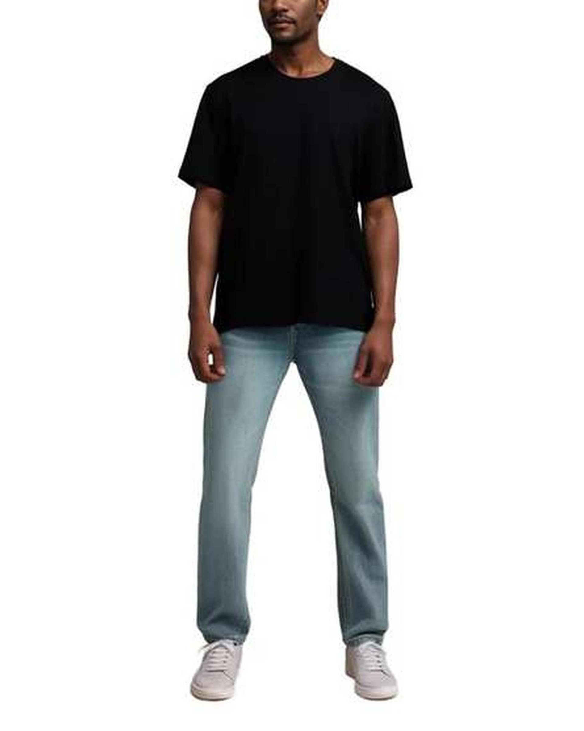 تی شرت مردانه مشکی هومنیتی Whomanity مدل WYMTS79000