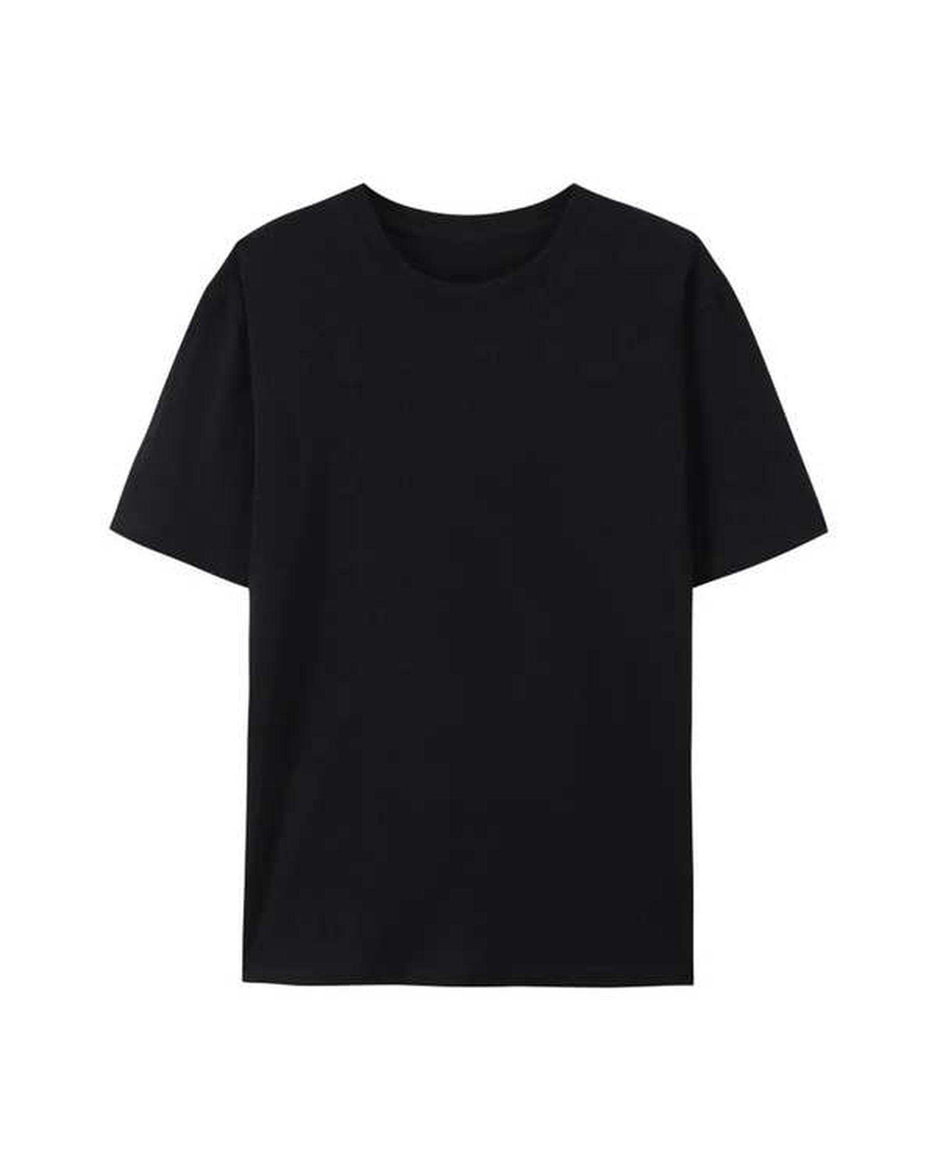 تی شرت مردانه مشکی هومنیتی Whomanity مدل WYMTS79000