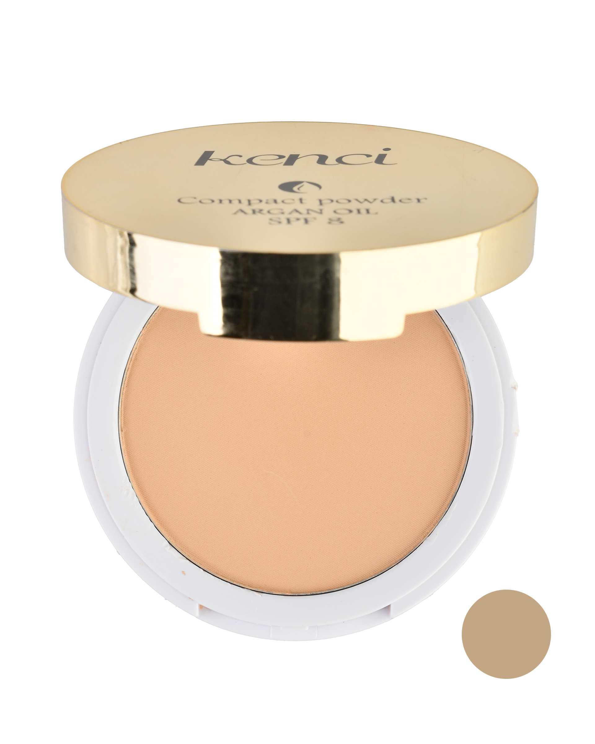 پنکک SPF8 کنسی Kenci حاوی روغن آرگان و آلوئه ورا کد R04