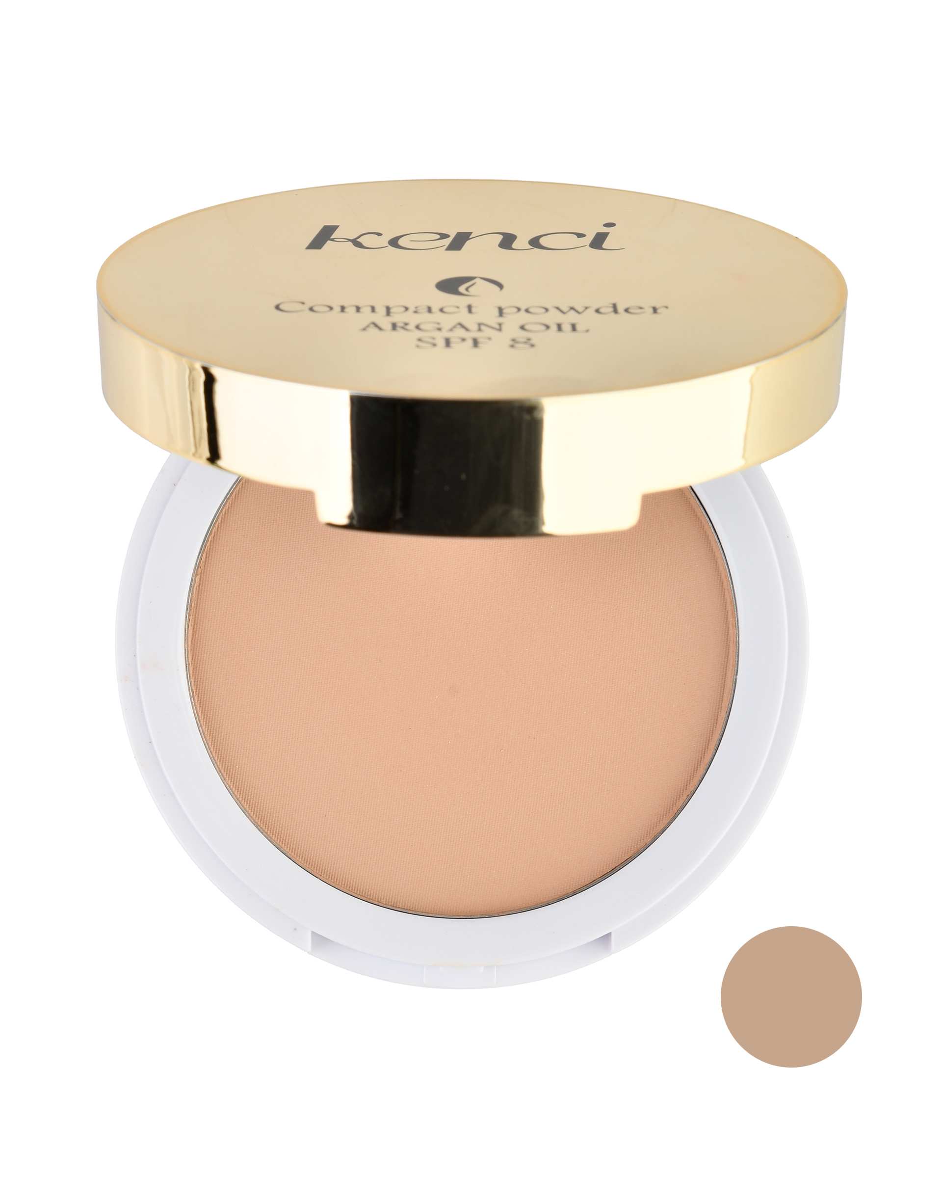 پنکک SPF8 کنسی Kenci حاوی روغن آرگان و آلوئه ورا کد R05