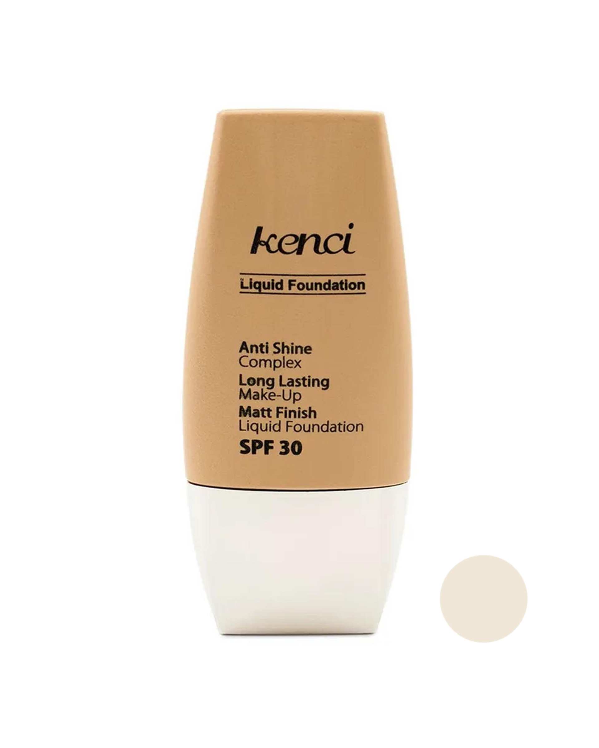 کرم پودر تیوپی SPF30 کنسی Kenci کد K01