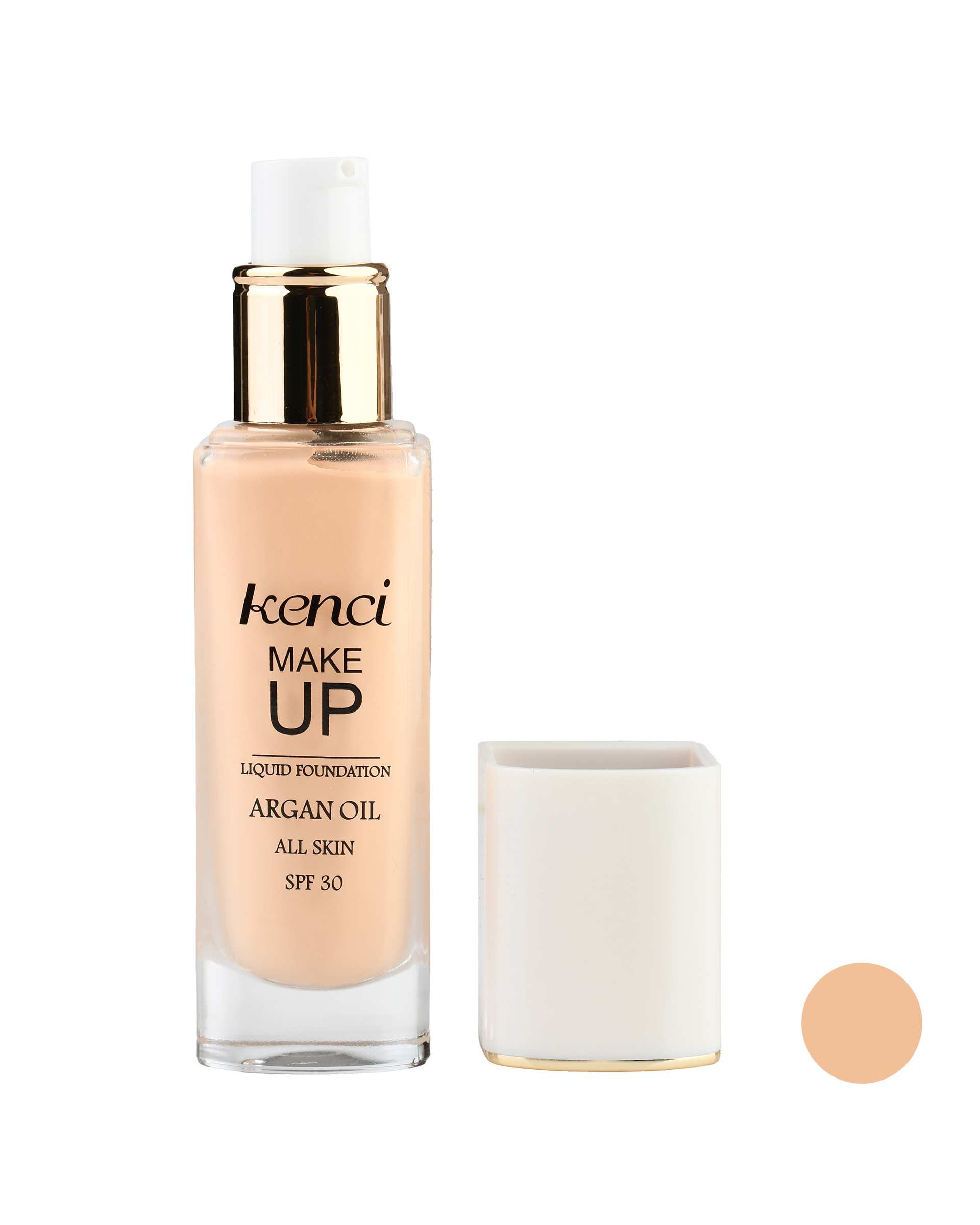 کرم پودر SPF30 کنسی Kenci حاوی روغن آرگان و آلوئه ورا کد 07