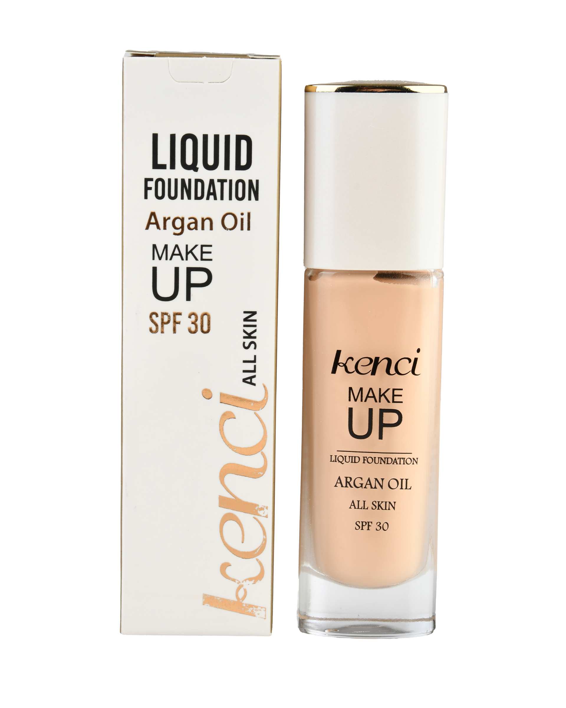 کرم پودر SPF30 کنسی Kenci حاوی روغن آرگان و آلوئه ورا کد 07