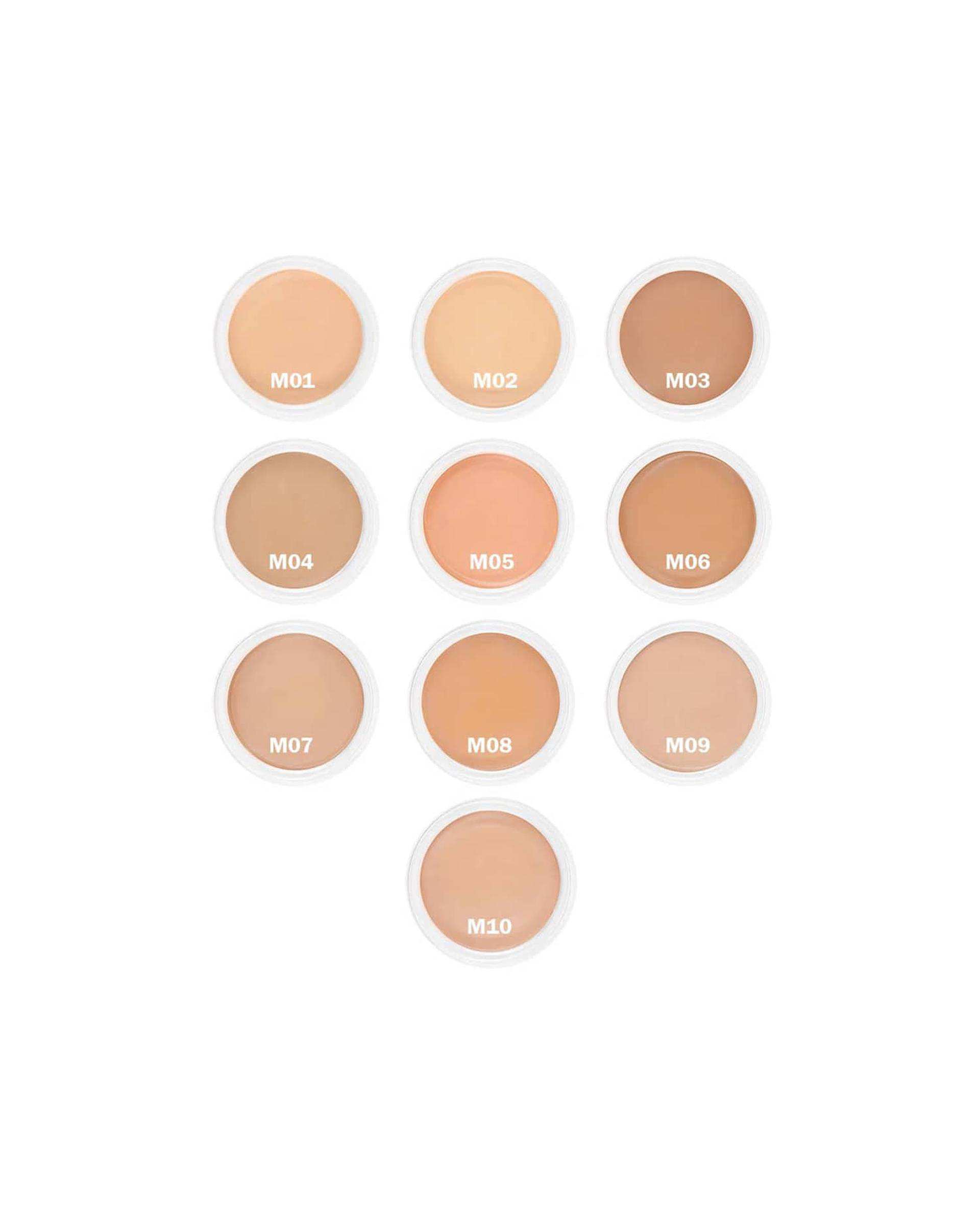 موس صورت SPF10 کنسی Kenci مناسب گریم حاوی روغن آرگان و آلوئه ورا کد M06