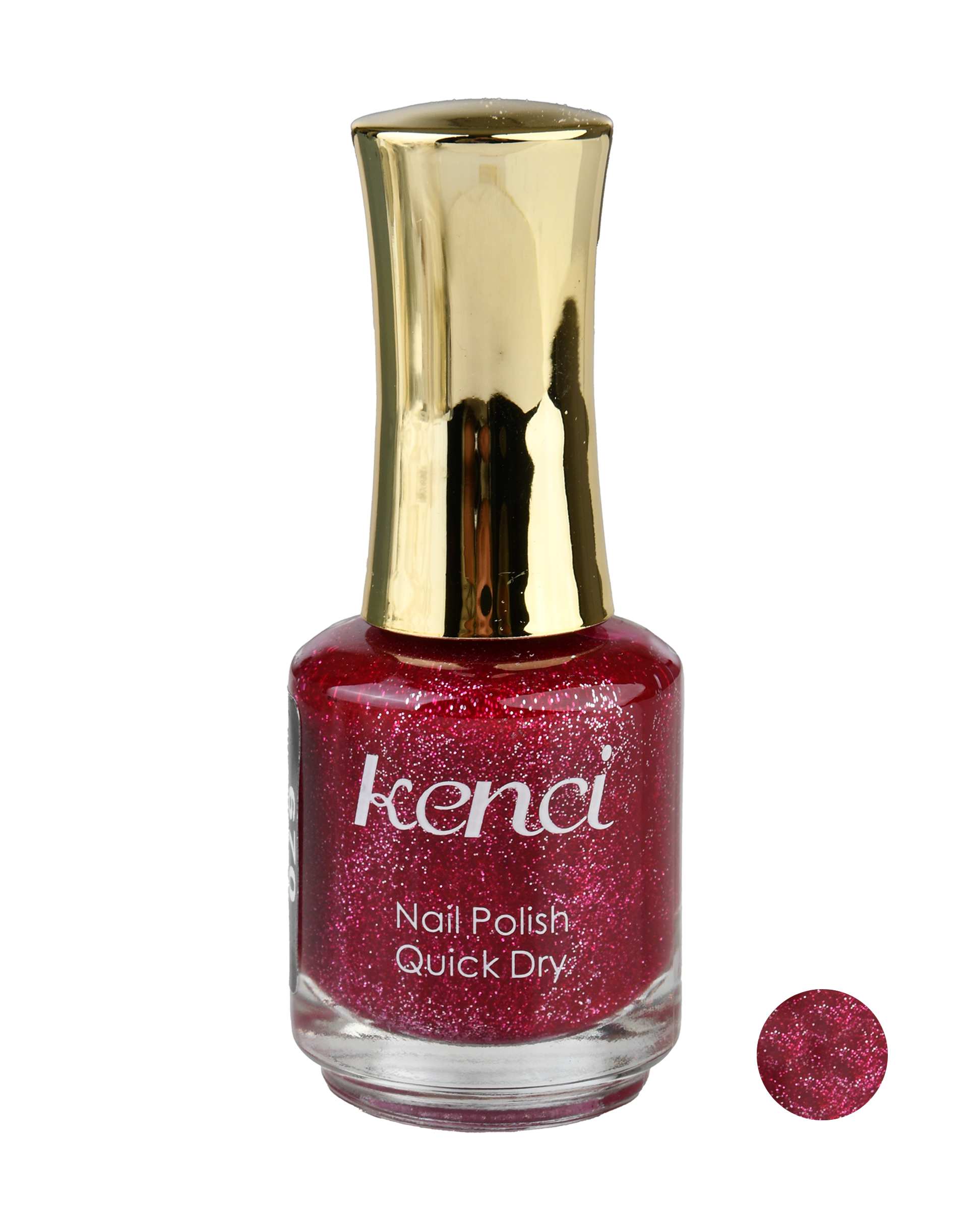 لاک ناخن کنسی Kenci سری GLITTER کد G670