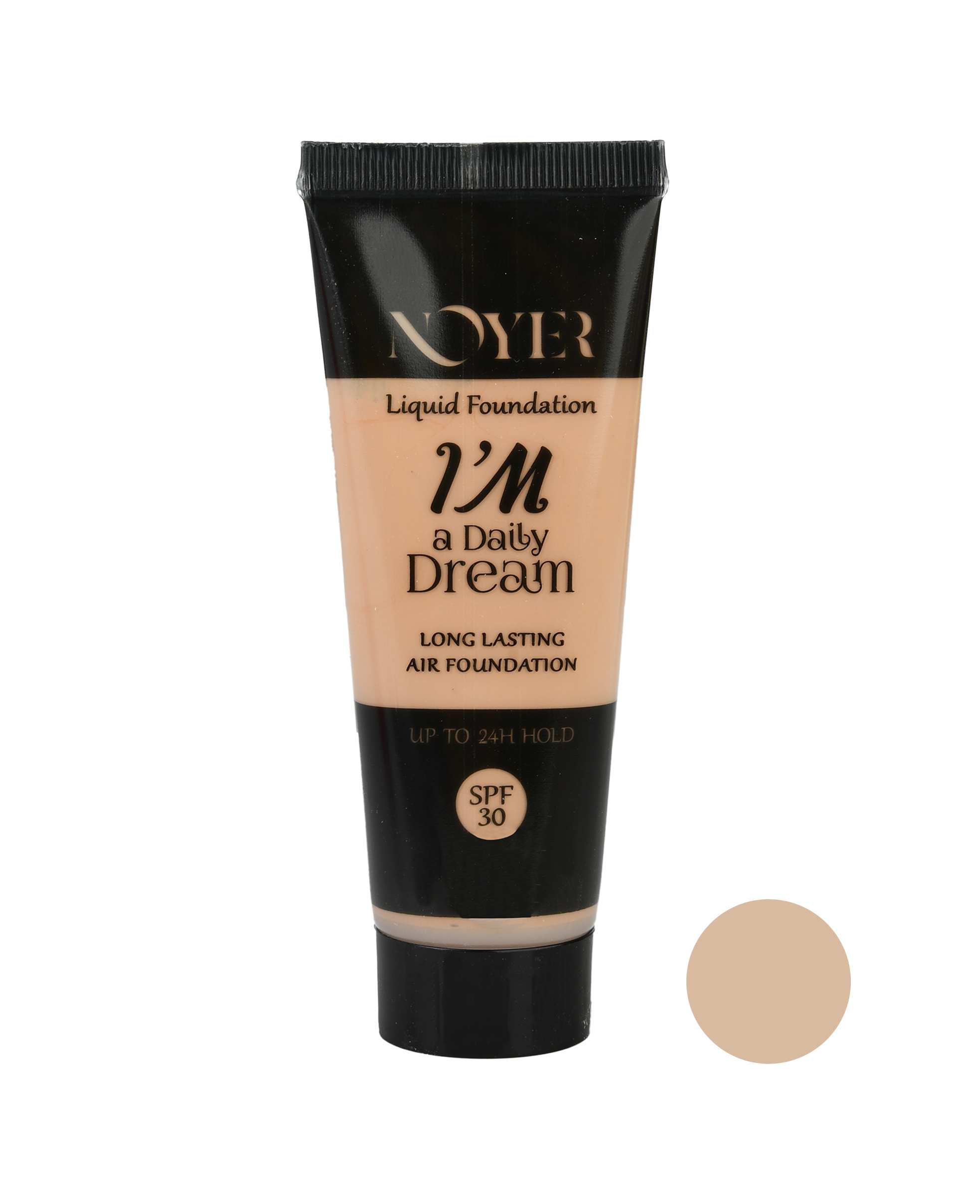 کرم پودر 24 ساعته با SPF30 نویر Noyer مناسب پوست نرمال شماره 110