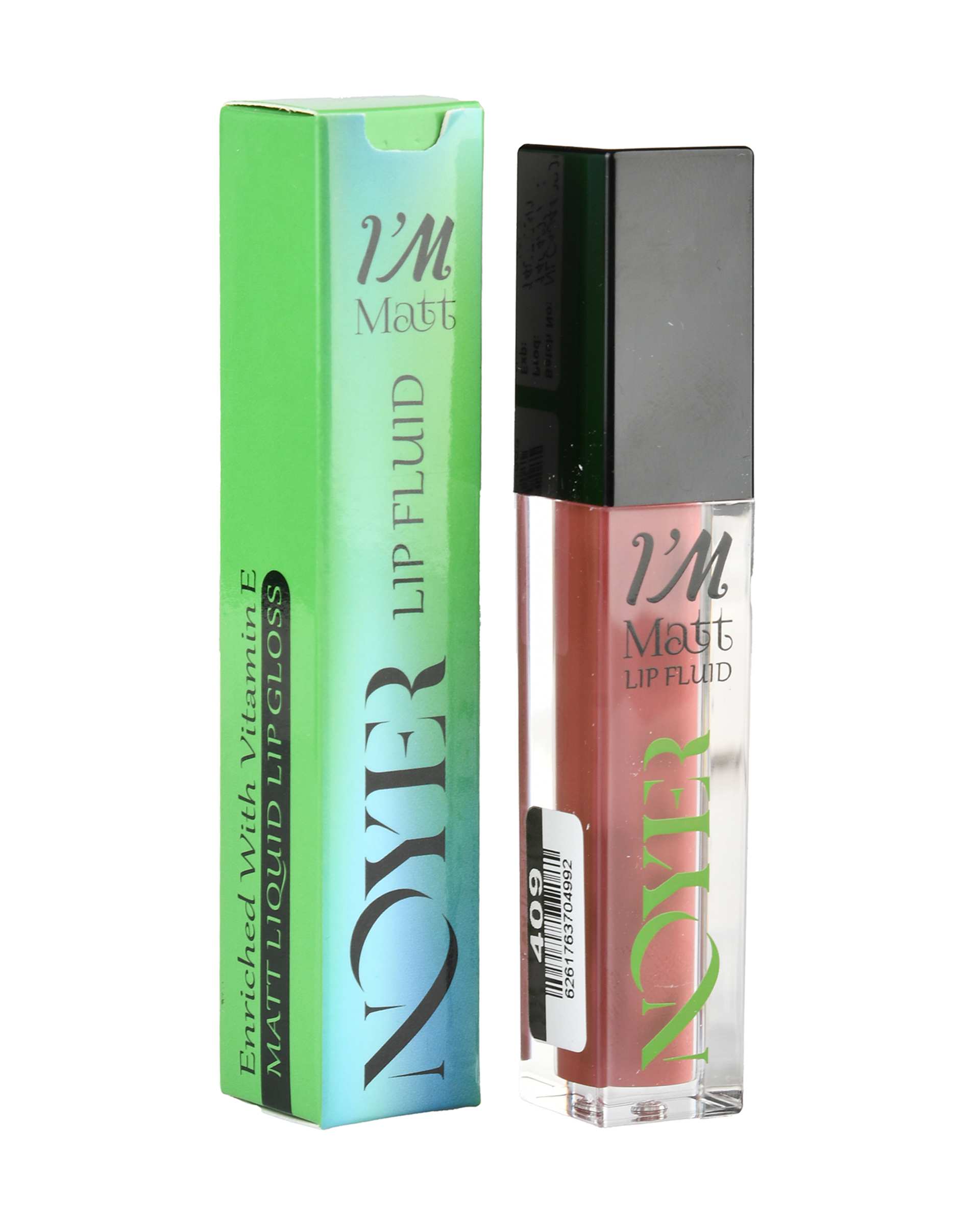 رژ لب مایع مات نویر Noyer حاوی ویتامین E شماره 409