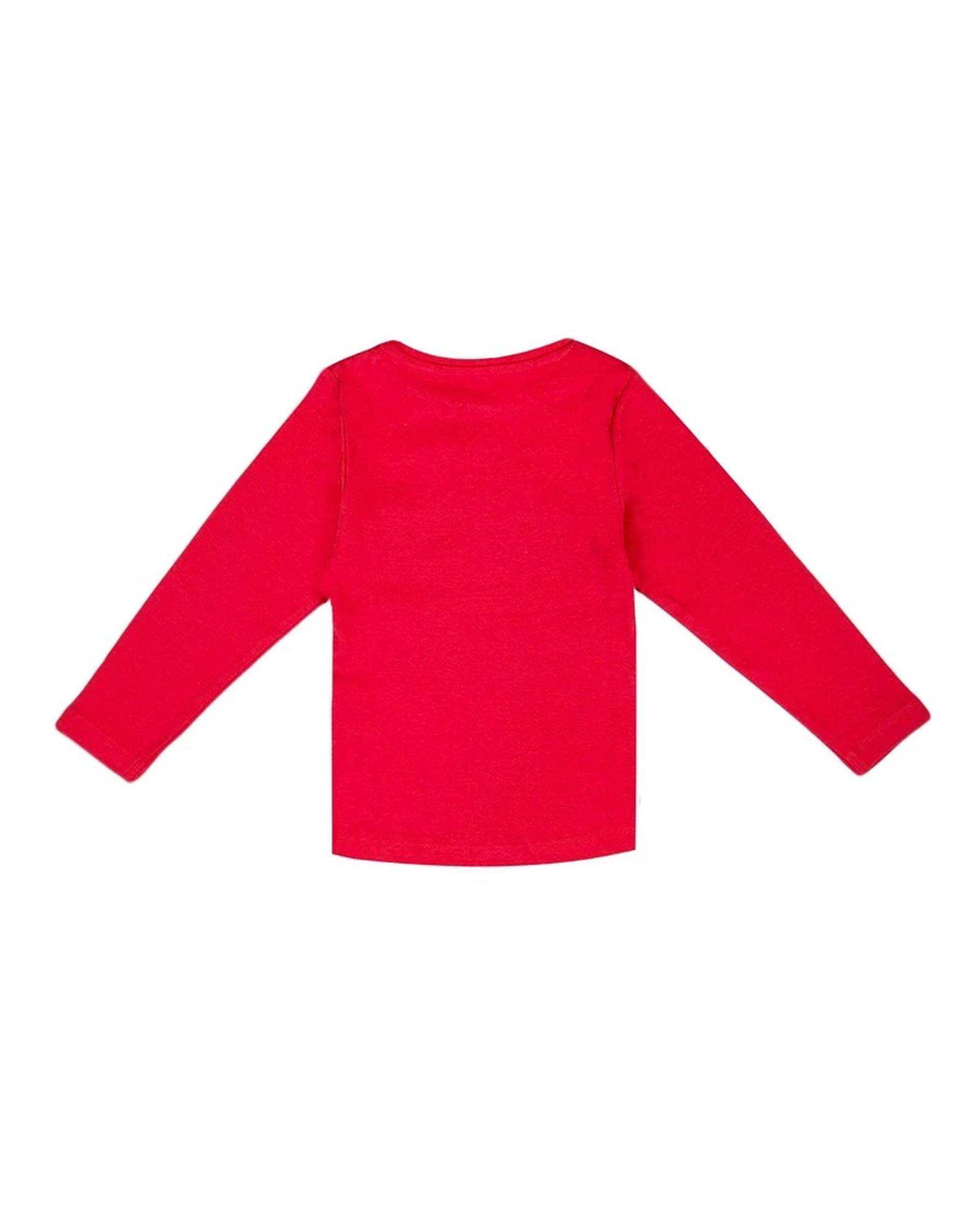 تی شرت دخترانه آستین بلند سرخابی زیپی هومنیتی Whomanity کد 7052894