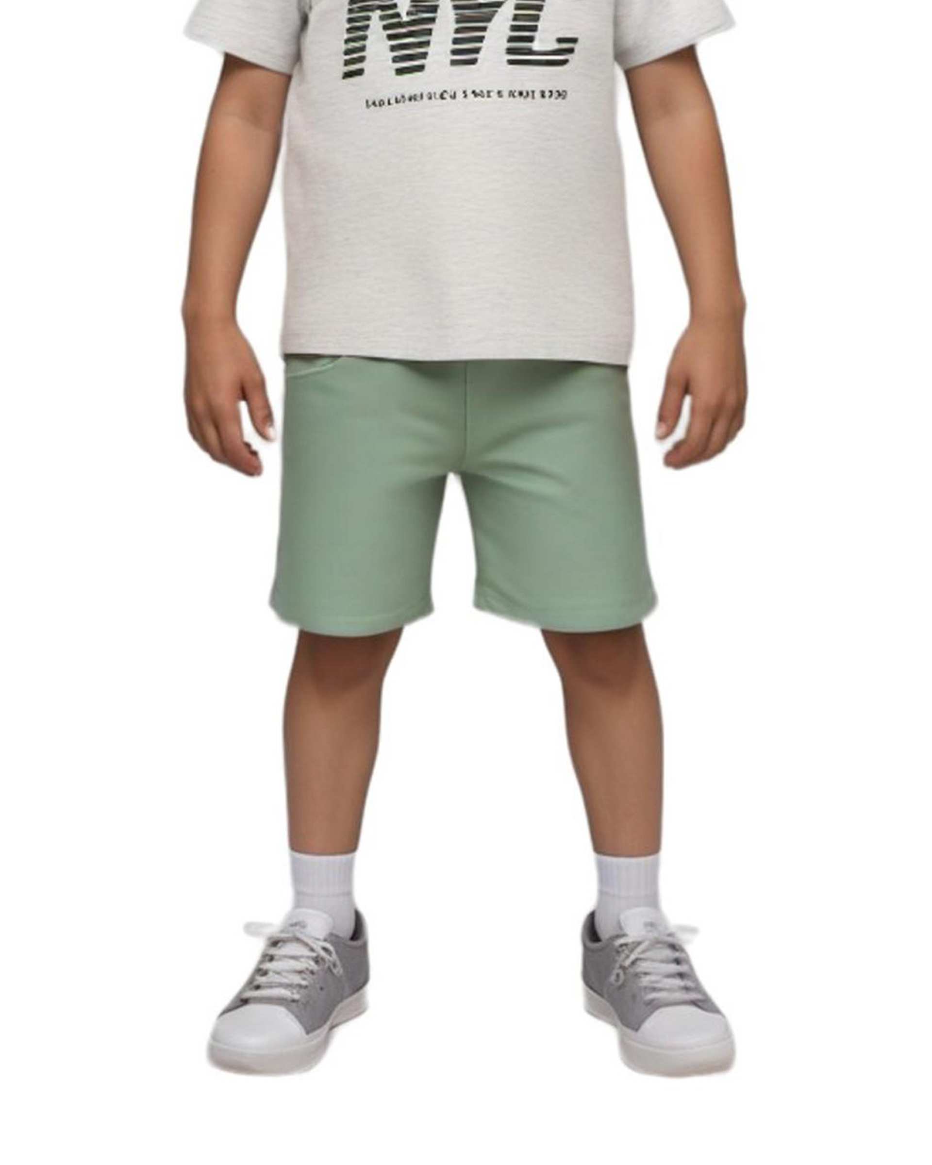 شلوارک پسرانه سبز هومنیتی Whomanity مدل WYKBSHO6252