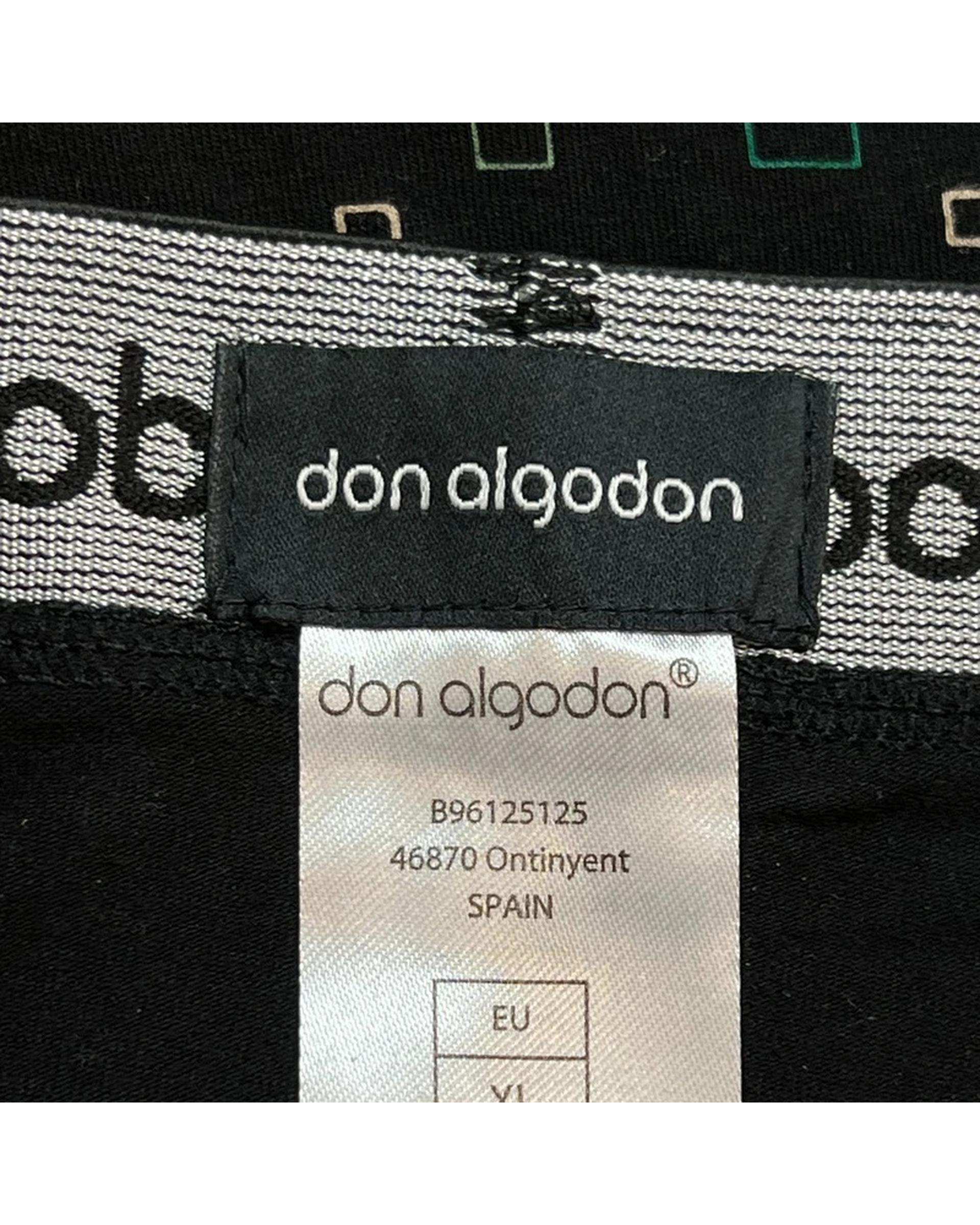 شورت مردانه اسلیپ مشکی don algodon مدل DOMUWPS23 هومنیتی Whomanity
